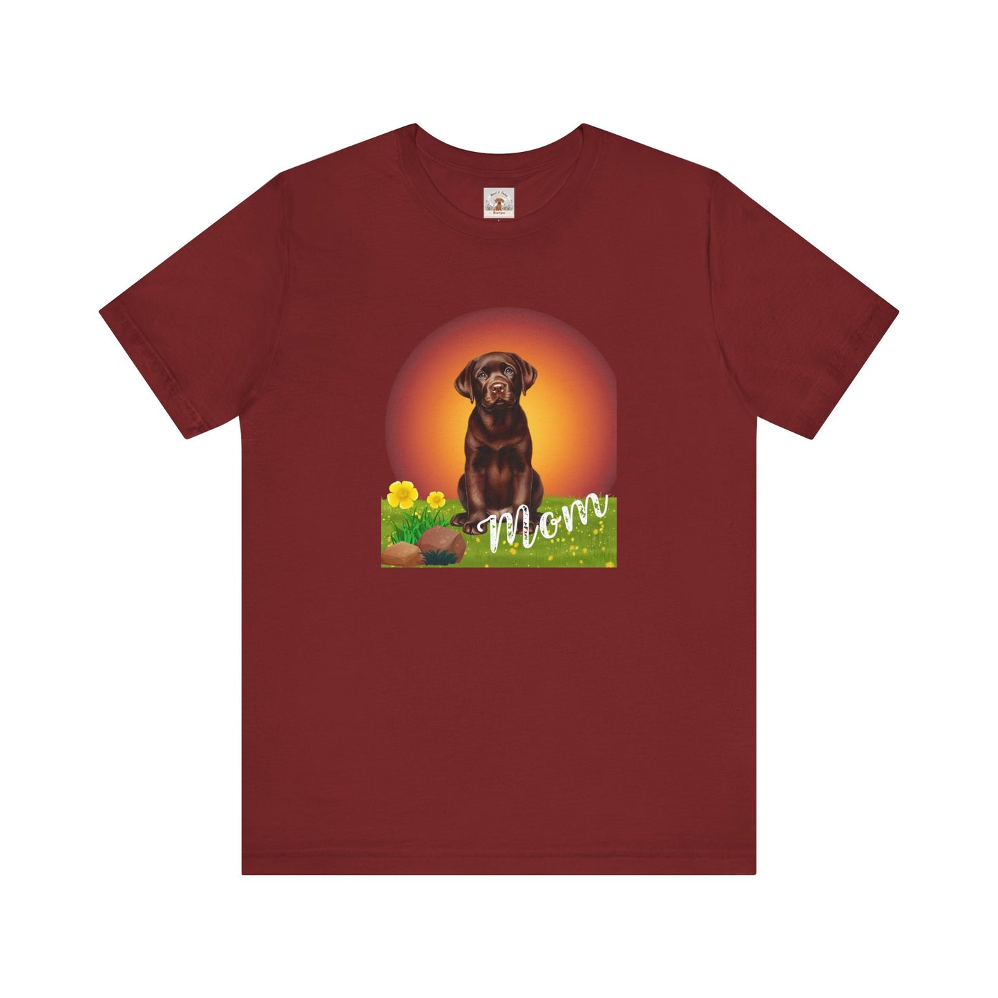 Chocolate Lab Mom Tee