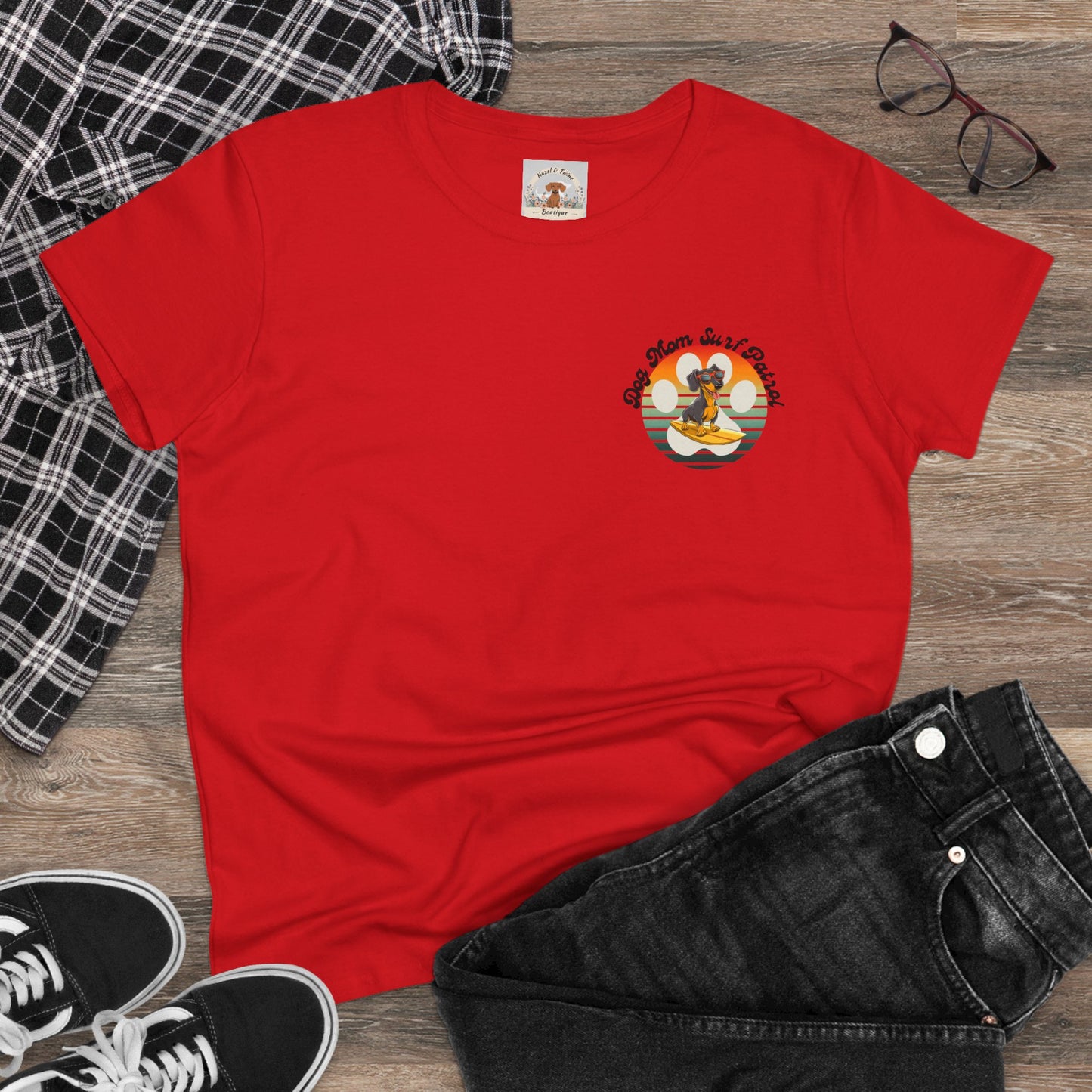 Dog Mom Surf Patrol Tee
