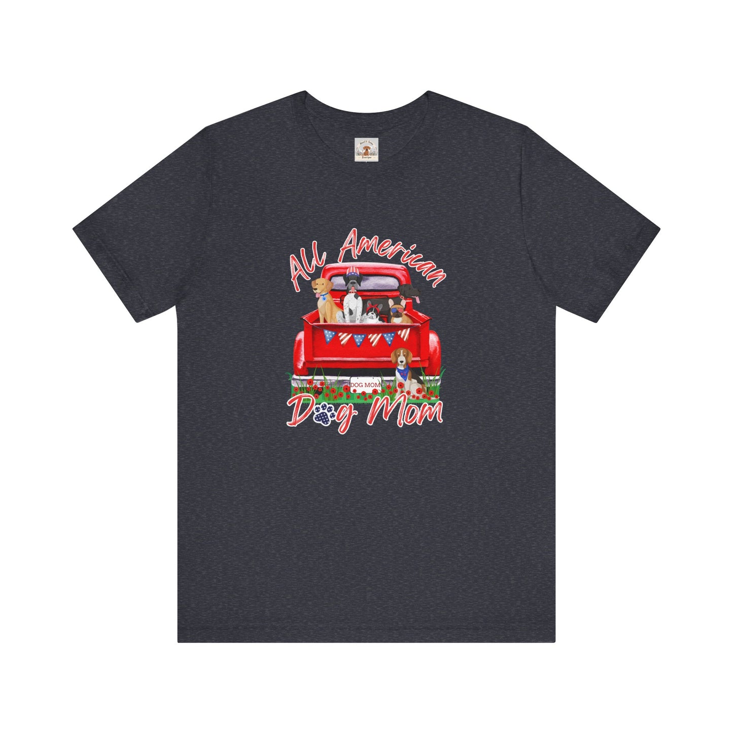 All-American Dog Mom Tee