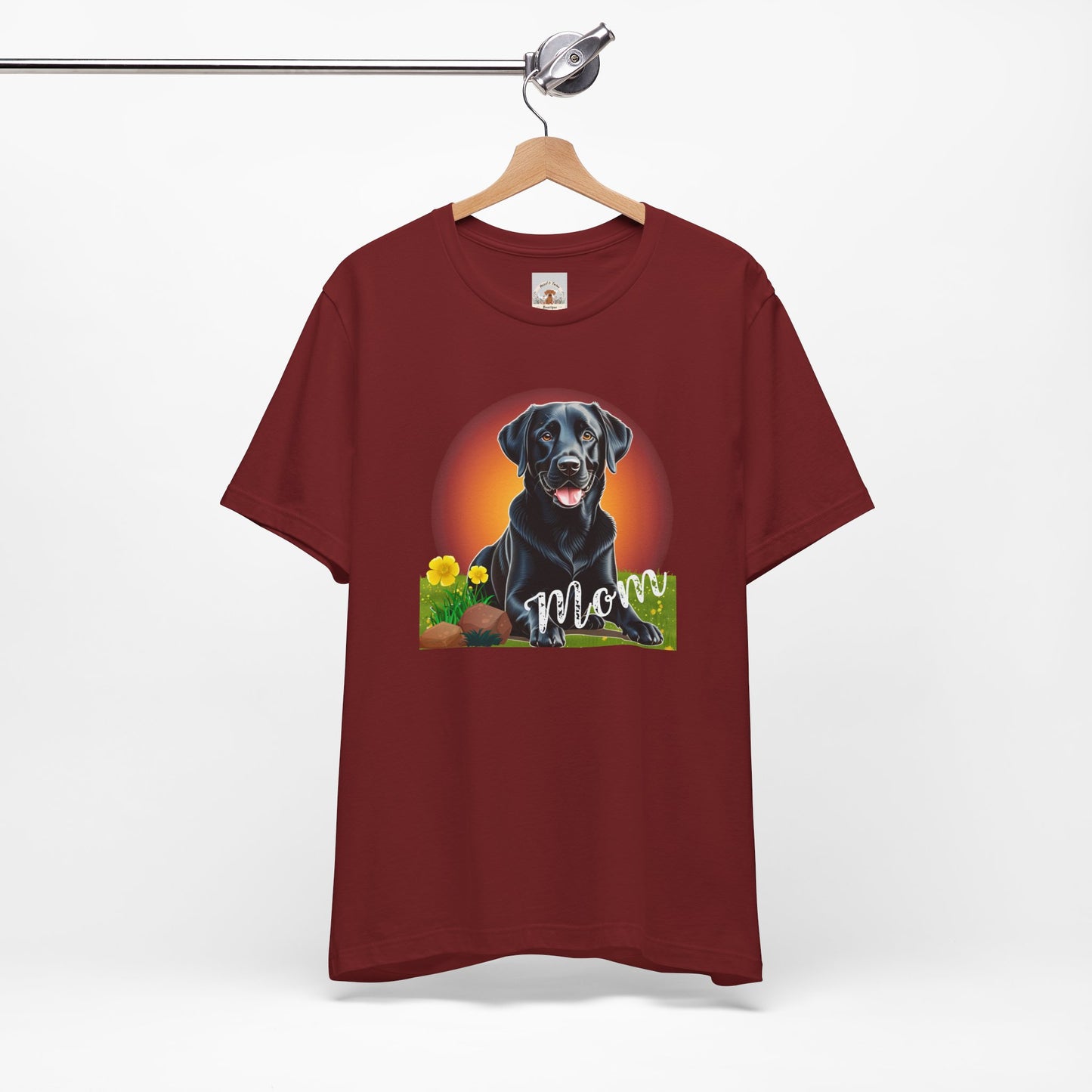 Black Lab Mom Tee
