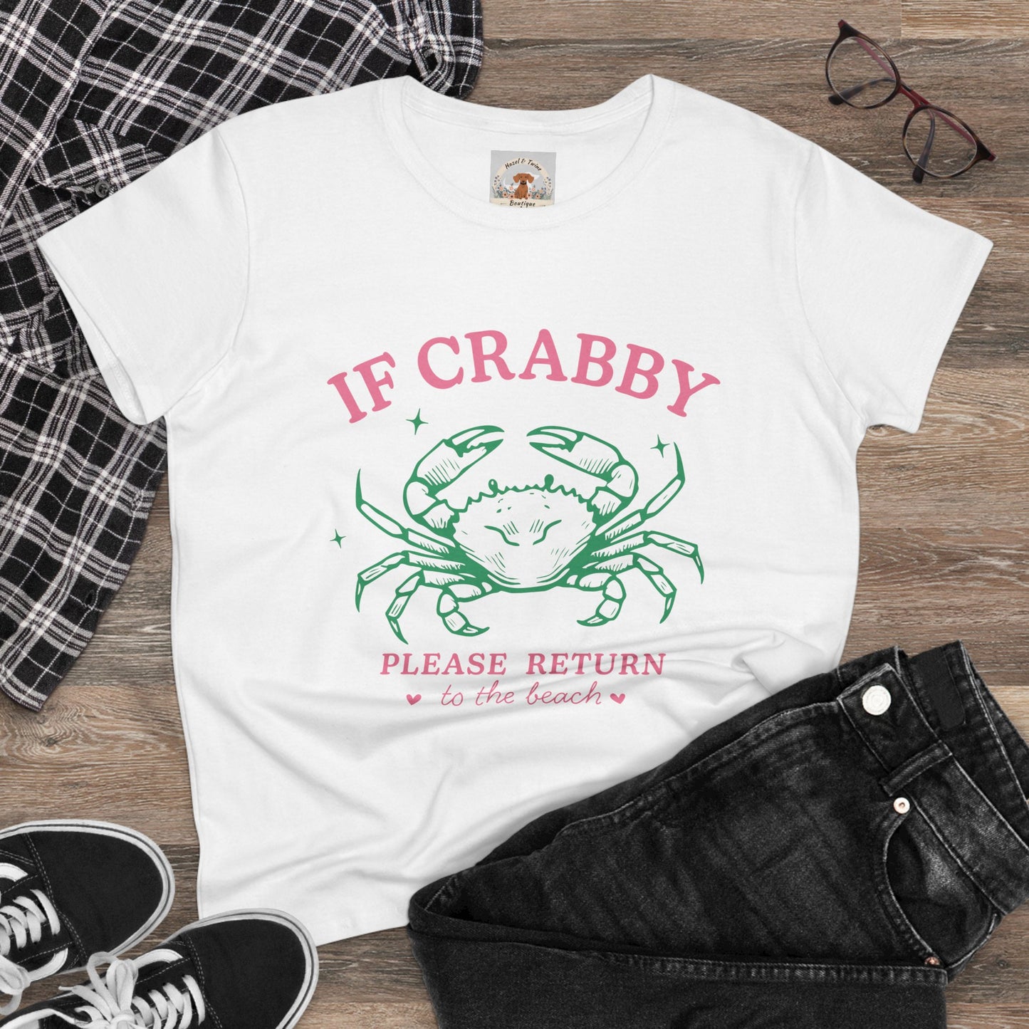 If Crabby, Please Return to Beach Tee
