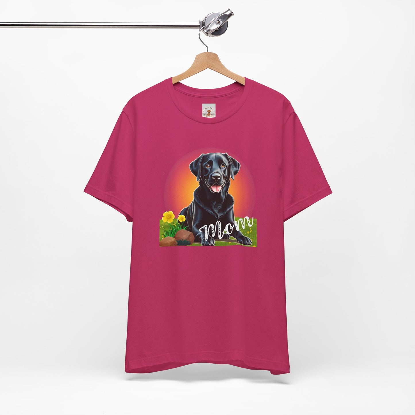 Black Lab Mom Tee