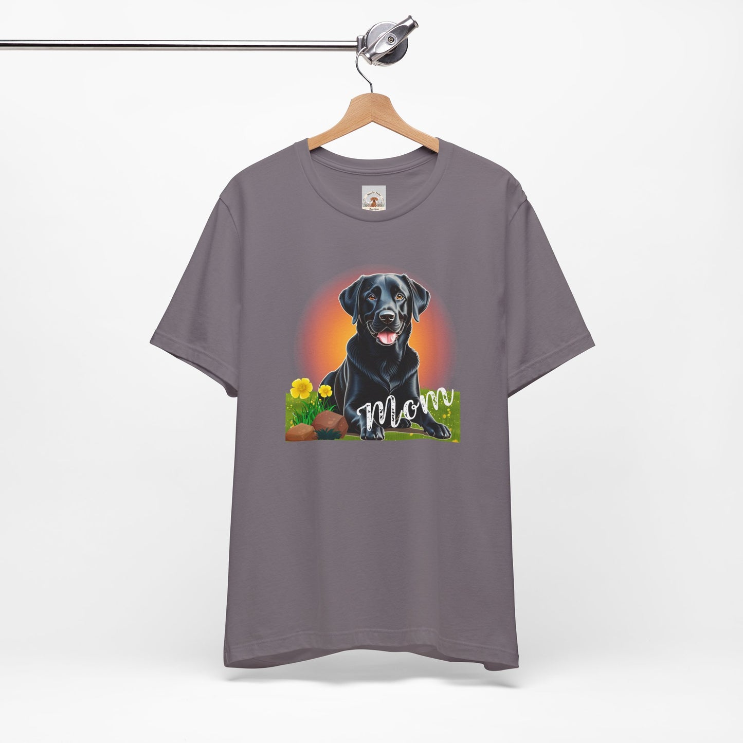Black Lab Mom Tee