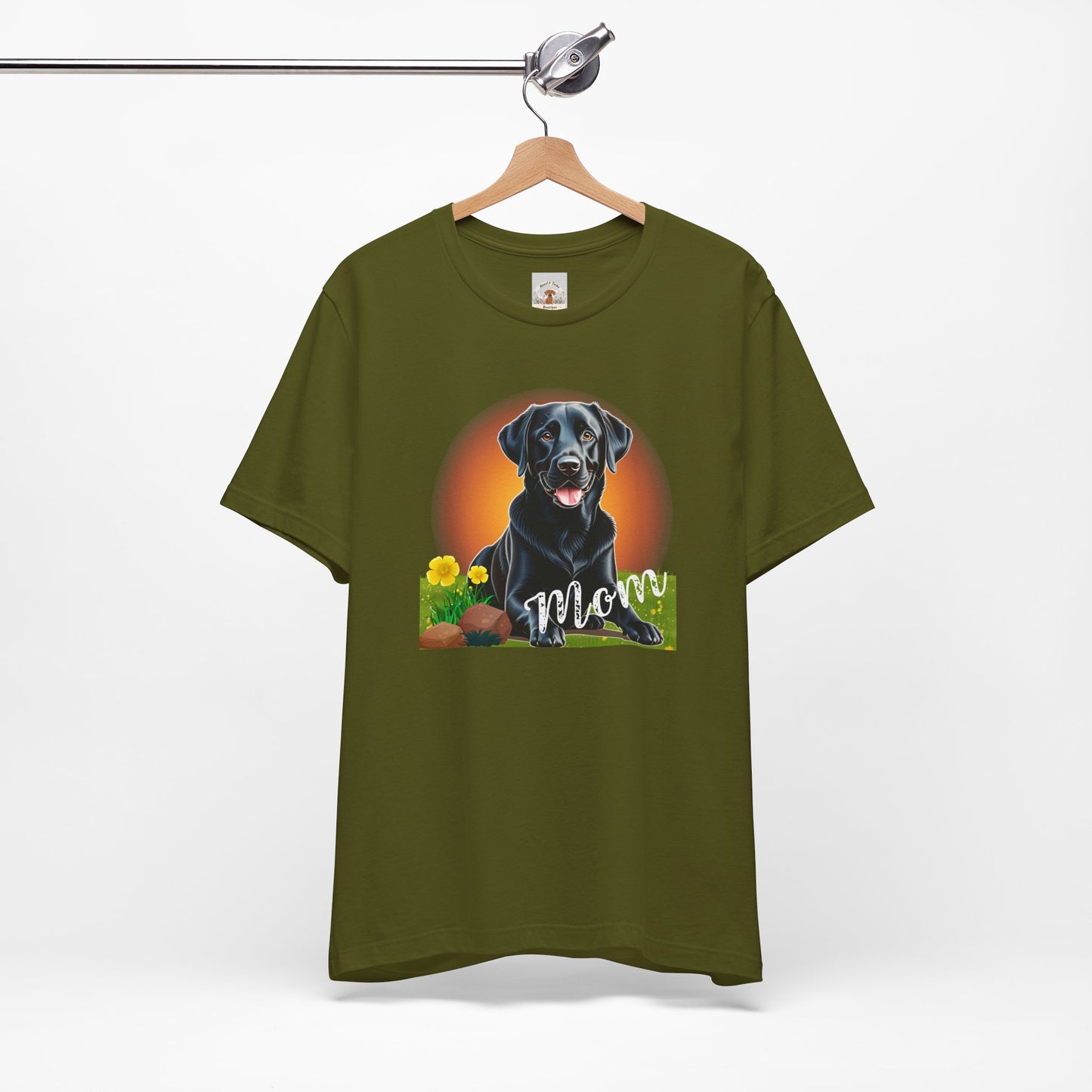 Black Lab Mom Tee