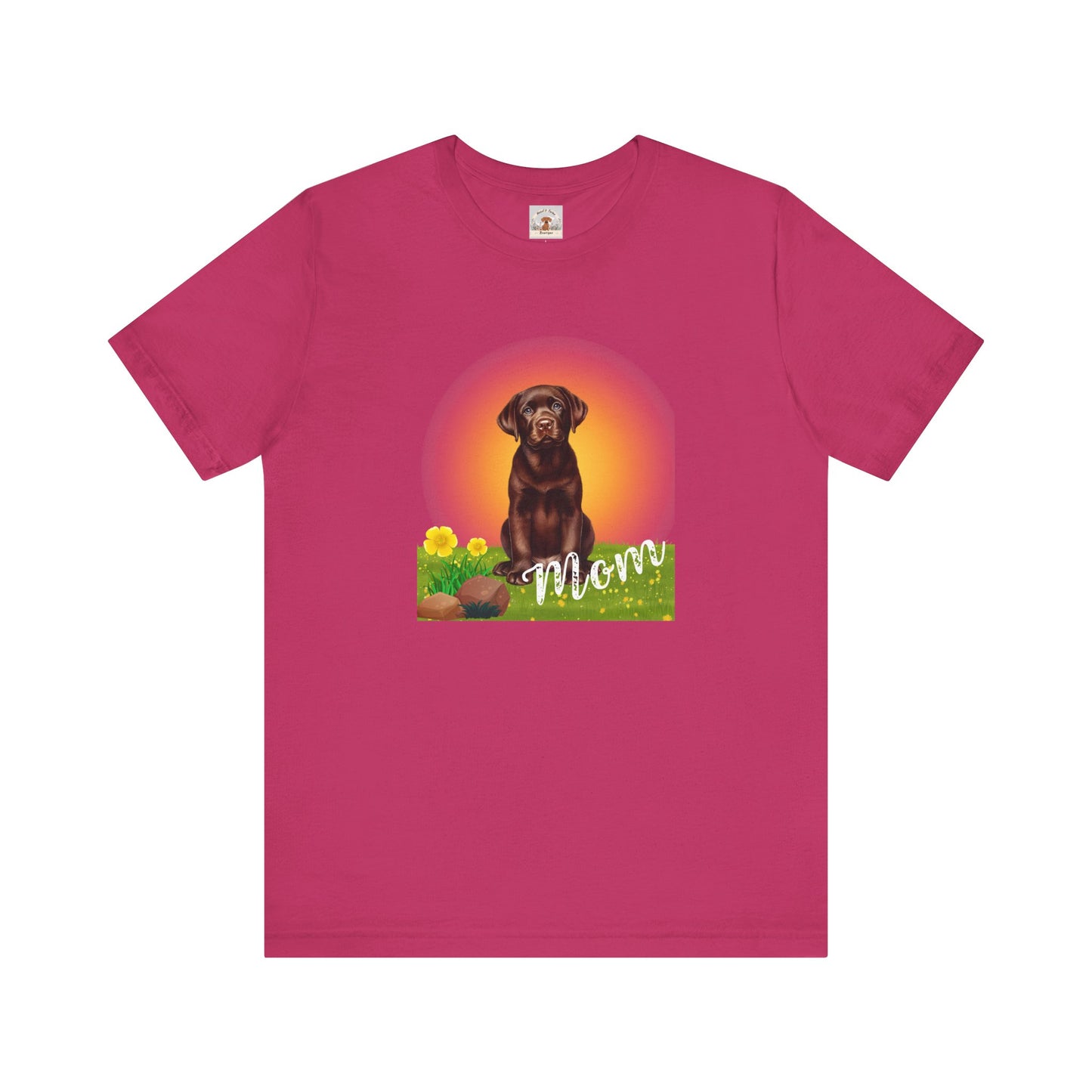 Chocolate Lab Mom Tee