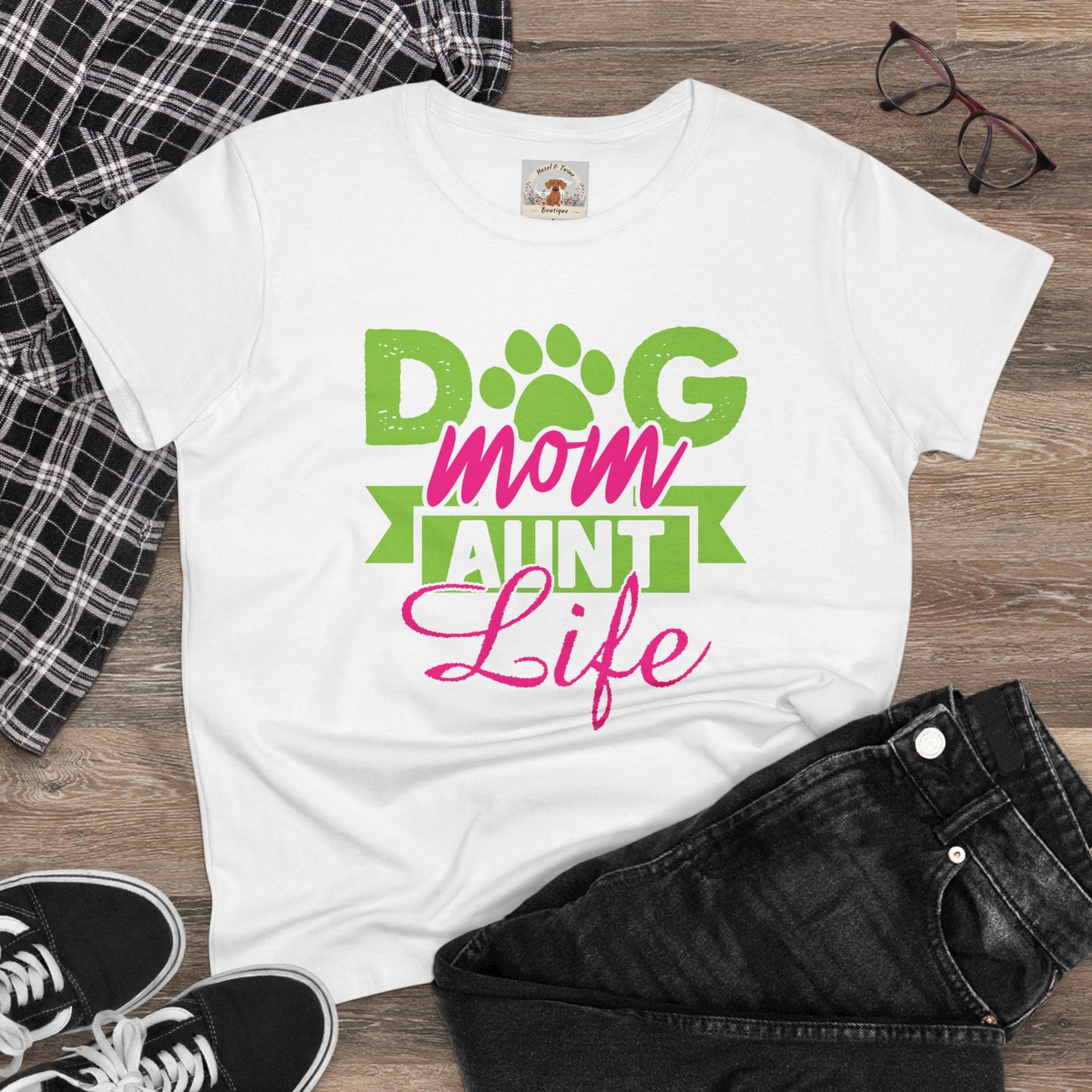 Dog Mom Aunt Life Tee