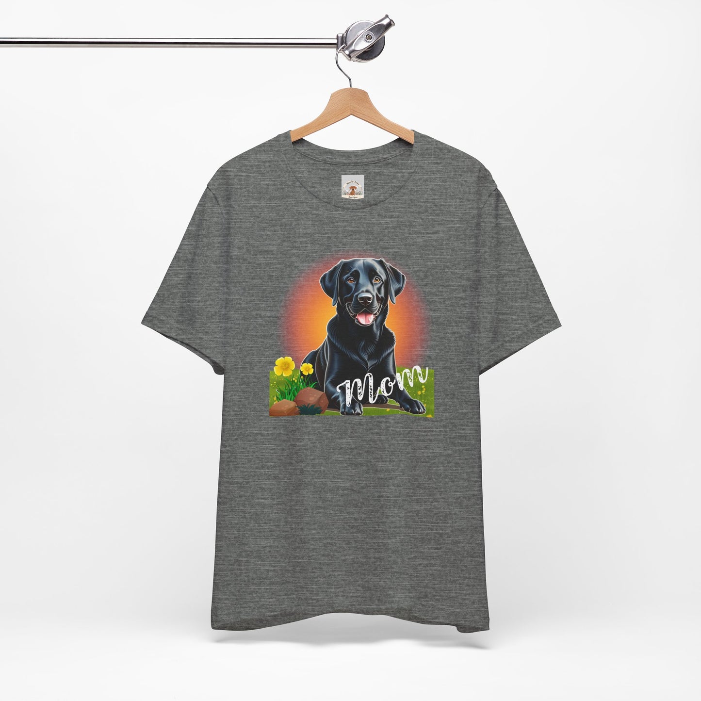 Black Lab Mom Tee