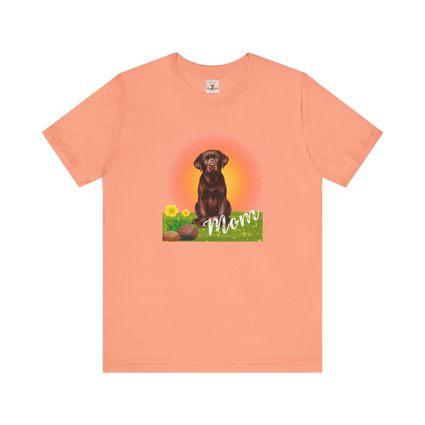 Chocolate Lab Mom Tee