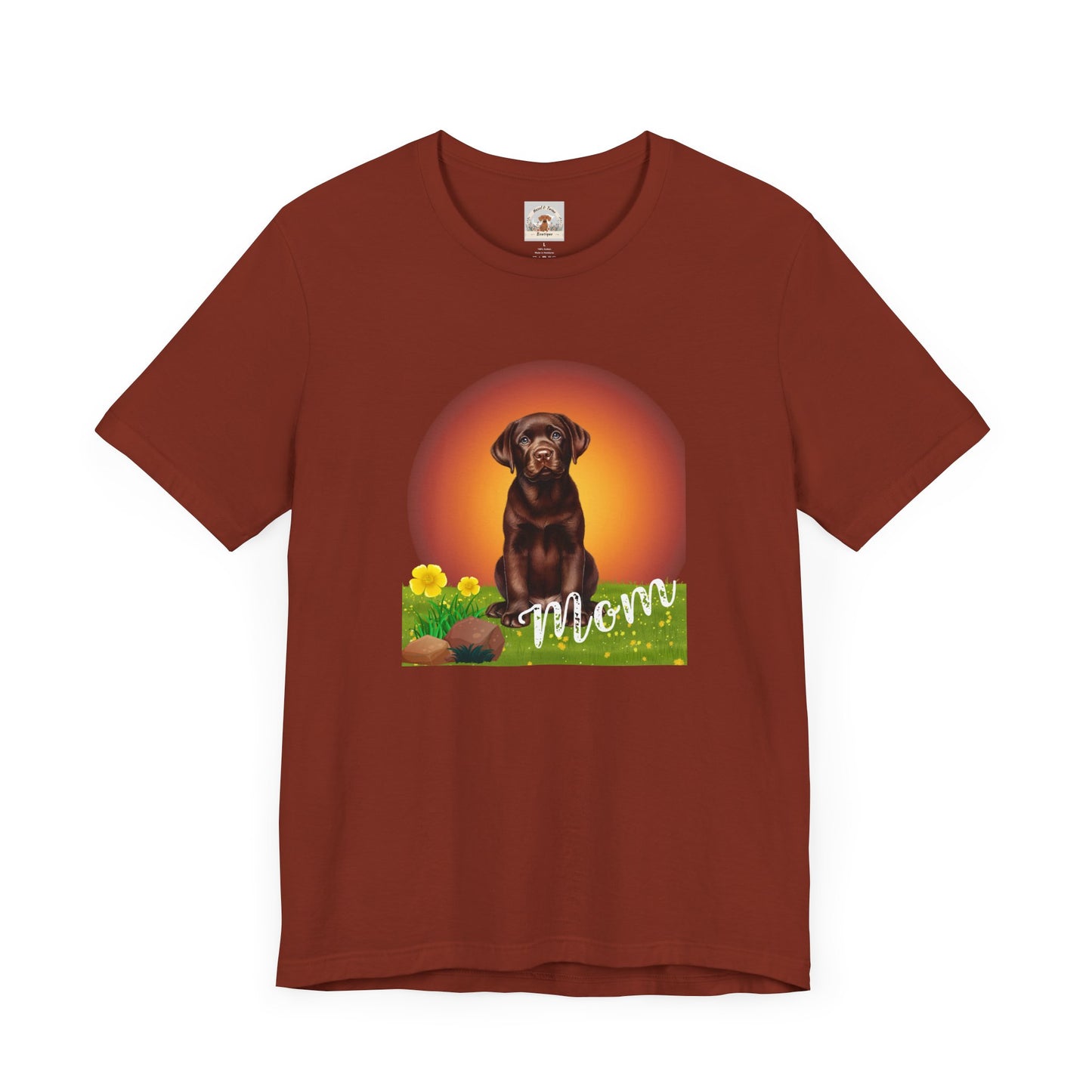 Chocolate Lab Mom Tee