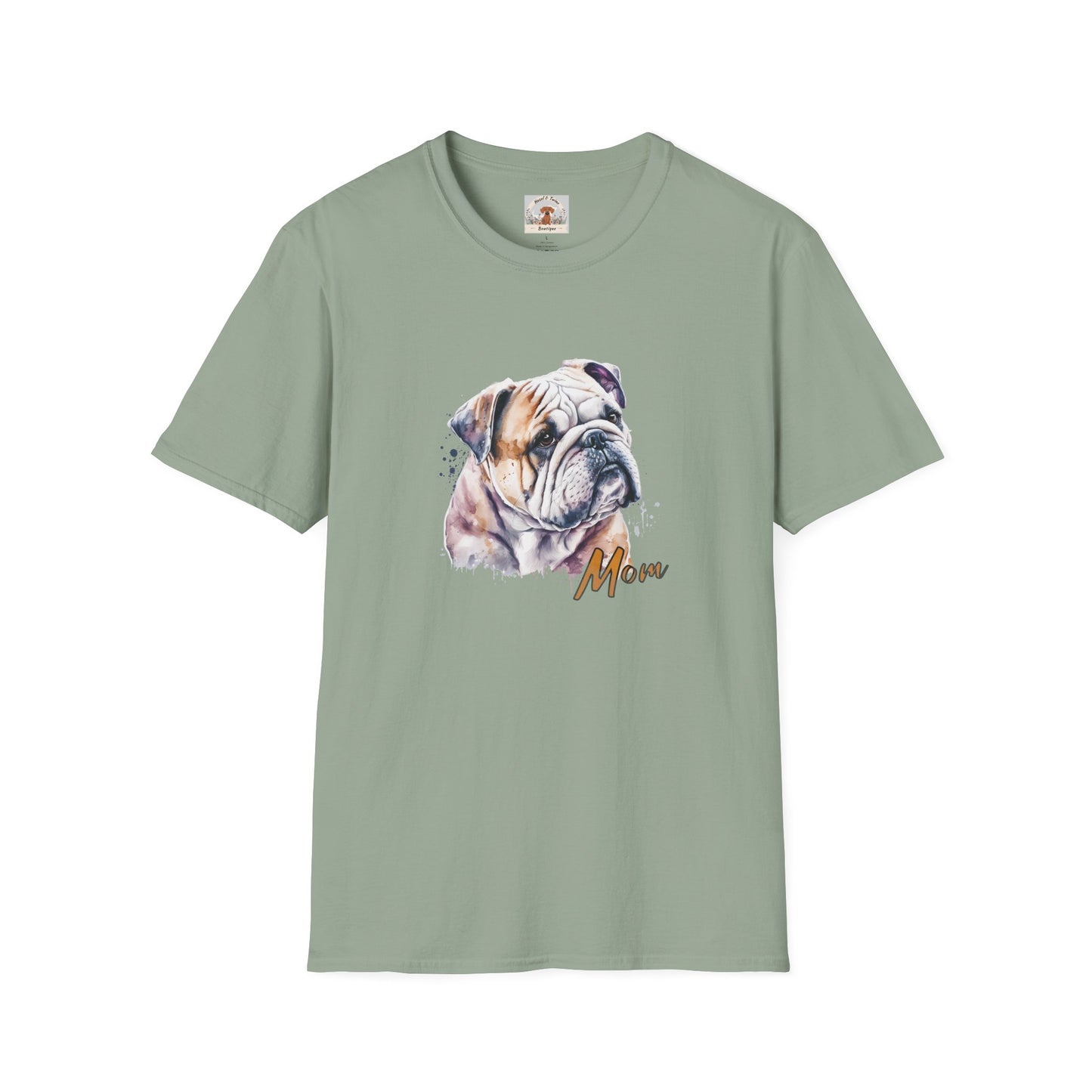 Bulldog Mom T-Shirt