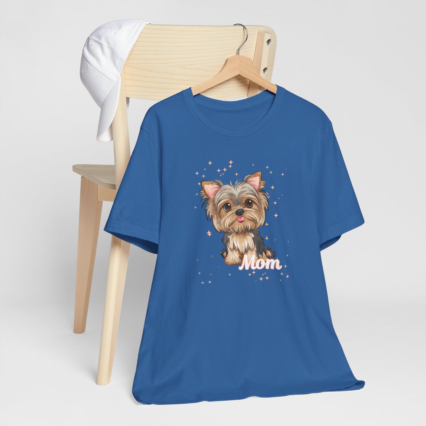 Yorkie Mom Starburst T-shirt