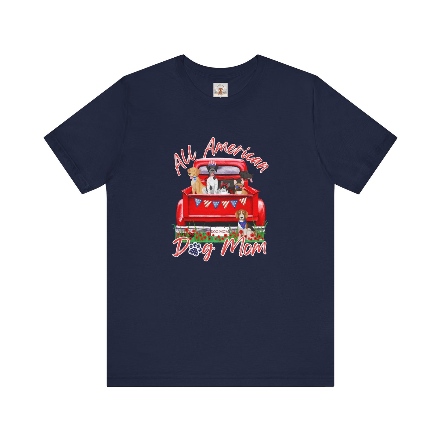 All-American Dog Mom Tee