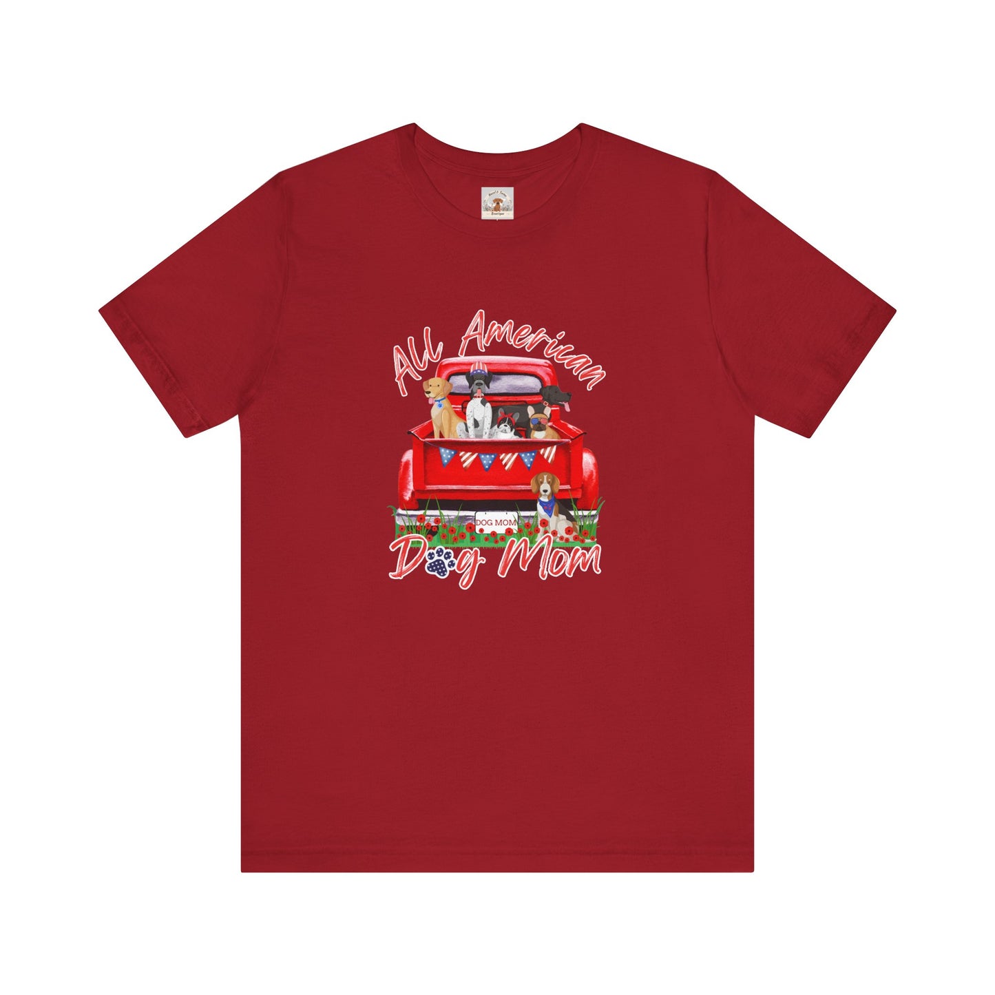 All-American Dog Mom Tee