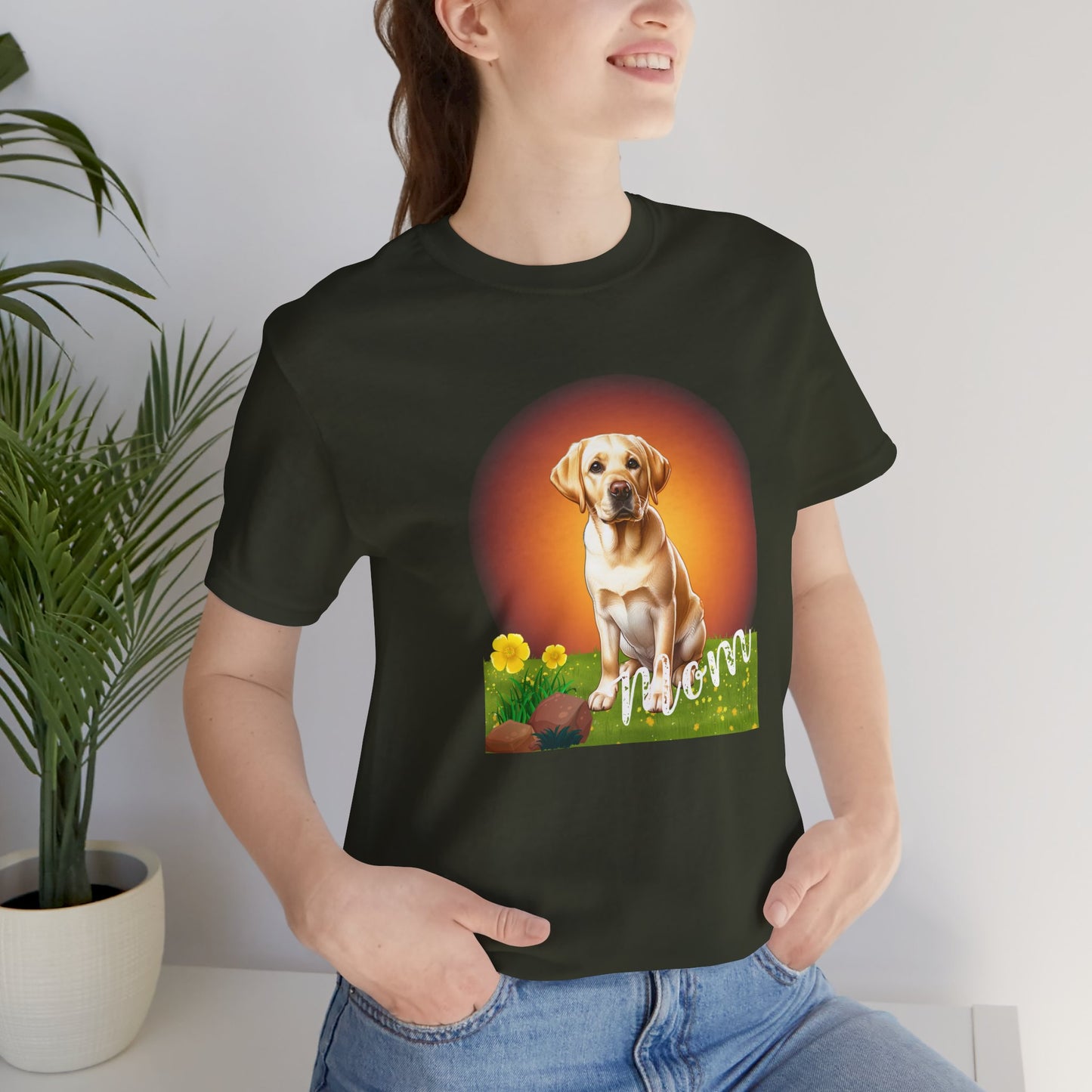 Yellow Lab Mom Tee
