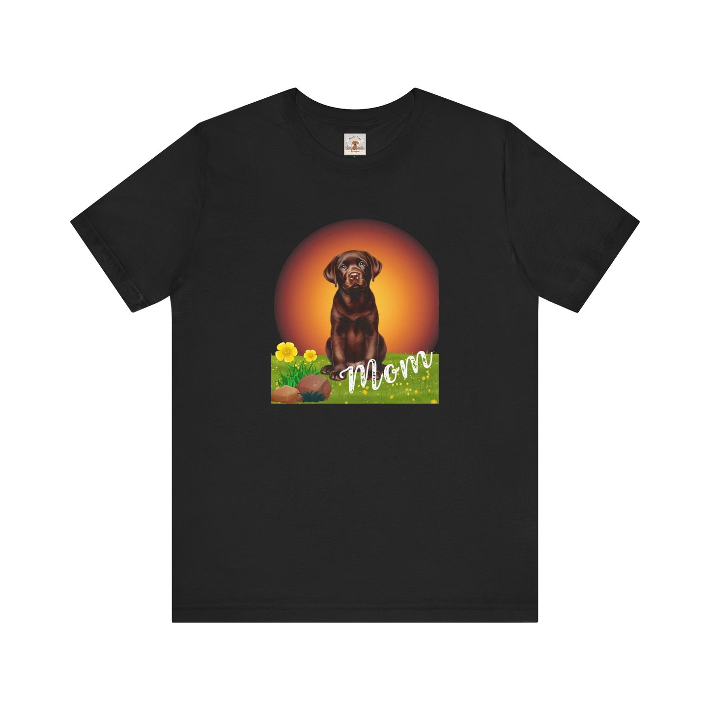 Chocolate Lab Mom Tee