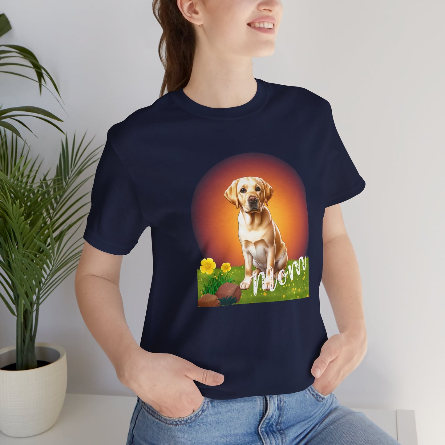 Yellow Lab Mom Tee