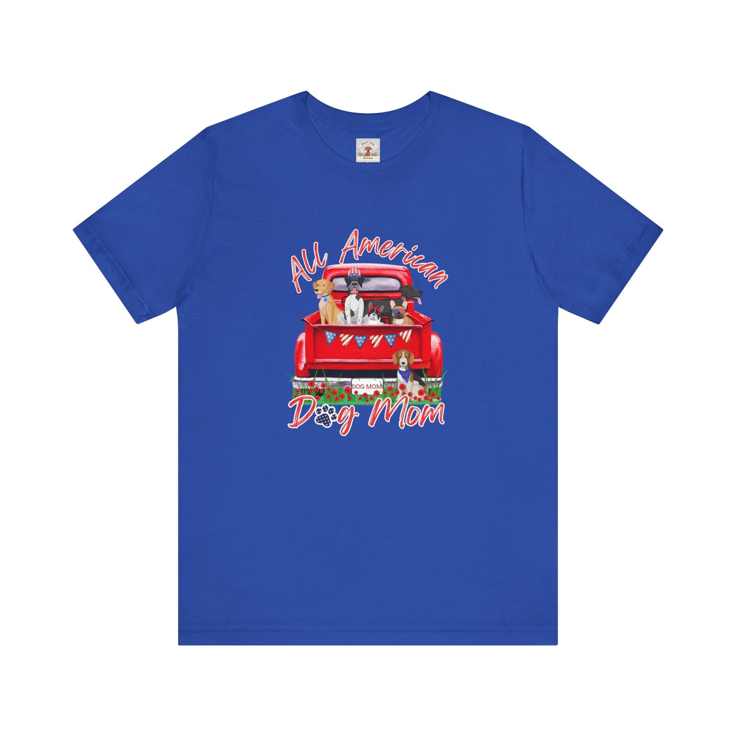 All-American Dog Mom Tee