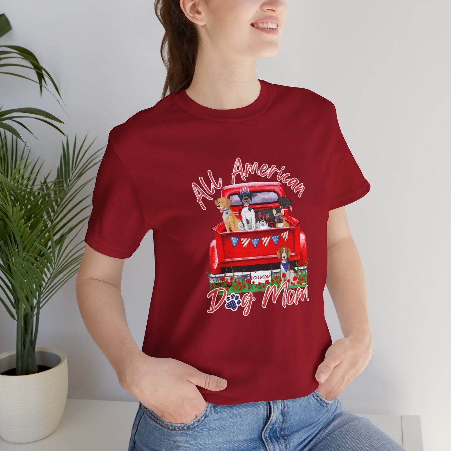 All-American Dog Mom Tee