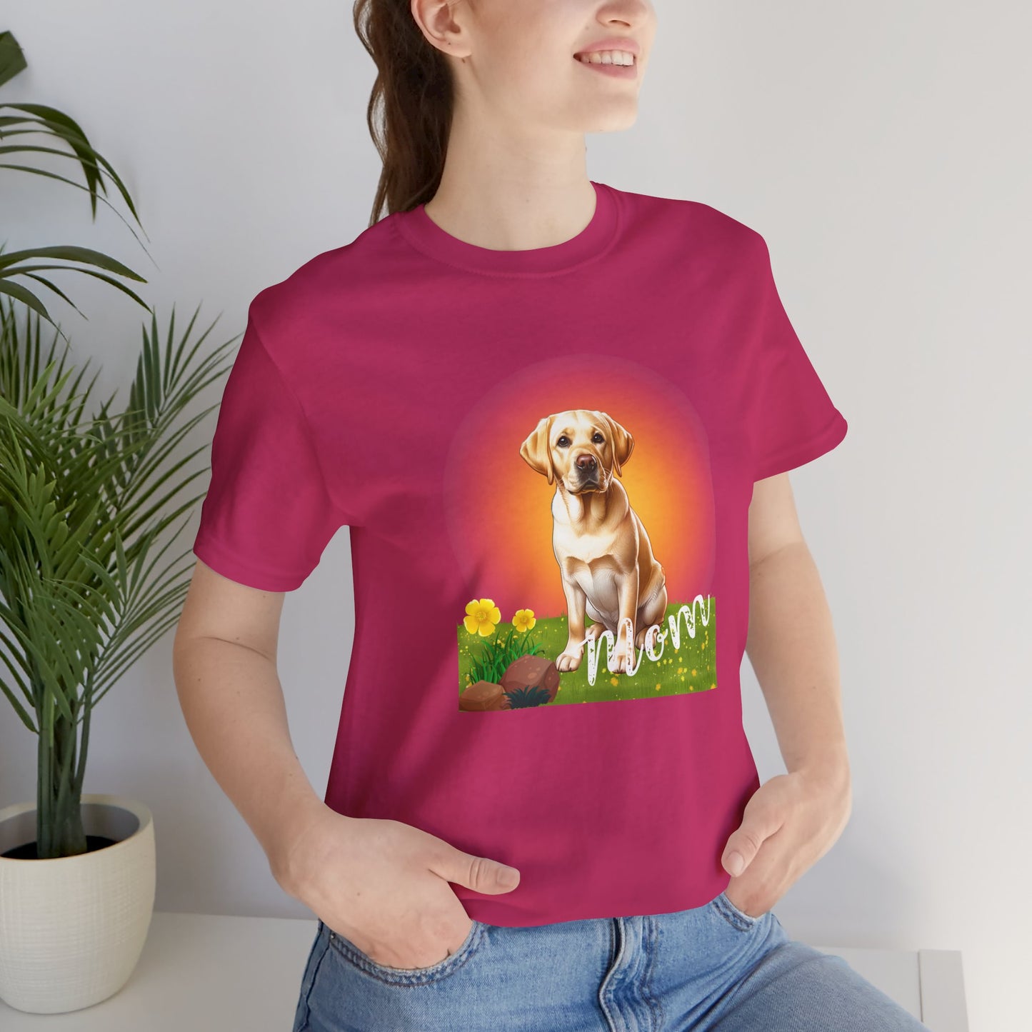 Yellow Lab Mom Tee