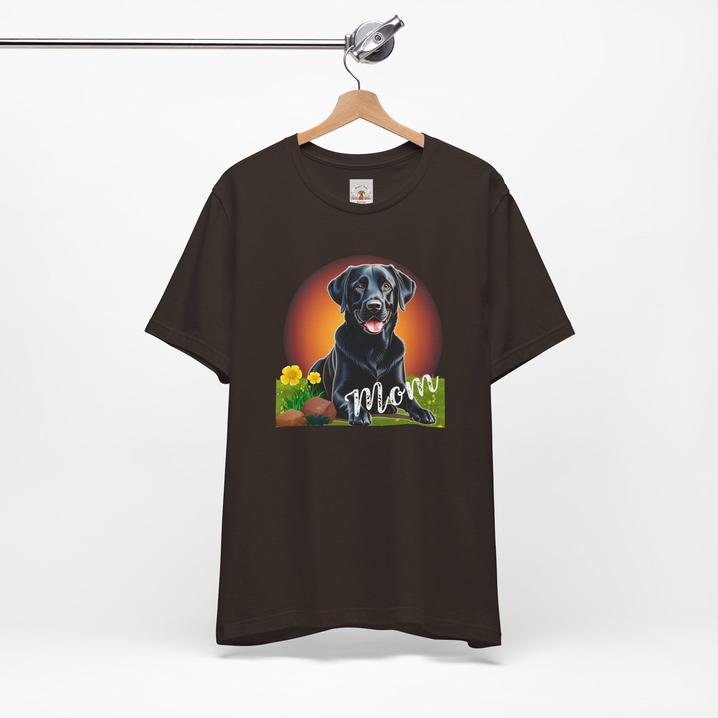Black Lab Mom Tee
