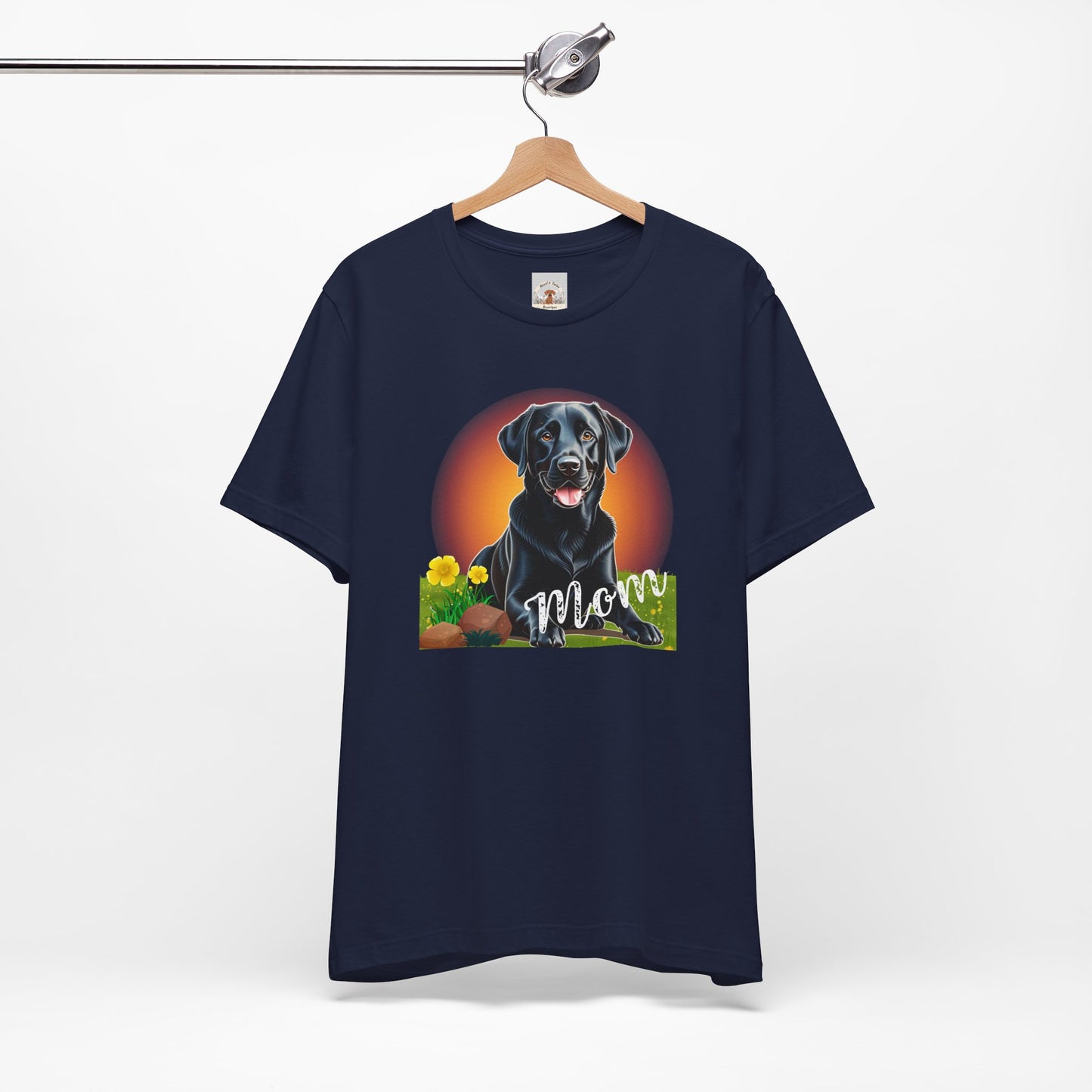 Black Lab Mom Tee