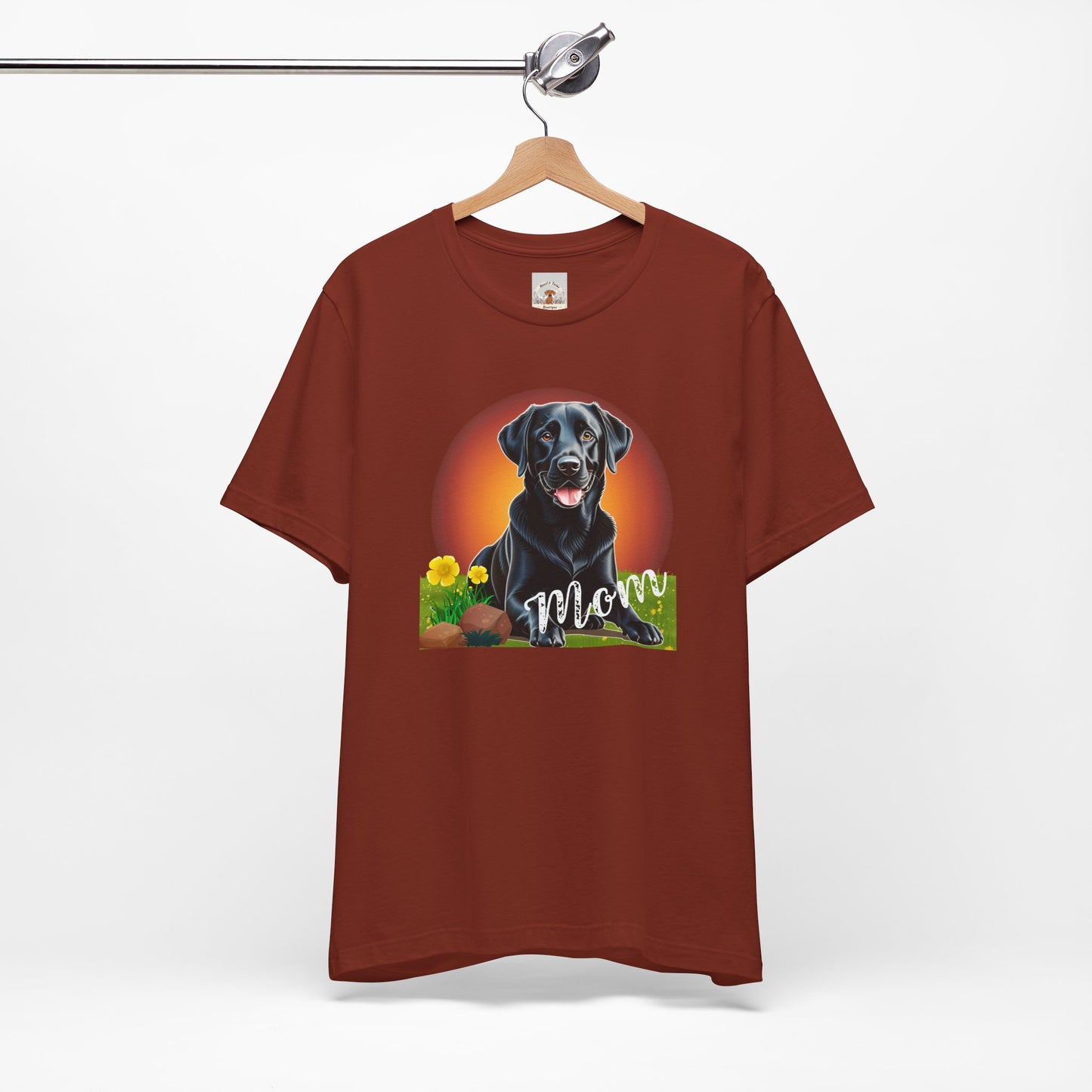 Black Lab Mom Tee