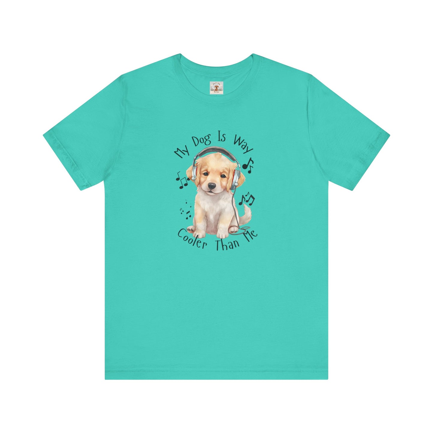 My Dog Is Way Cooler Than Me Tee - Golden Retriever