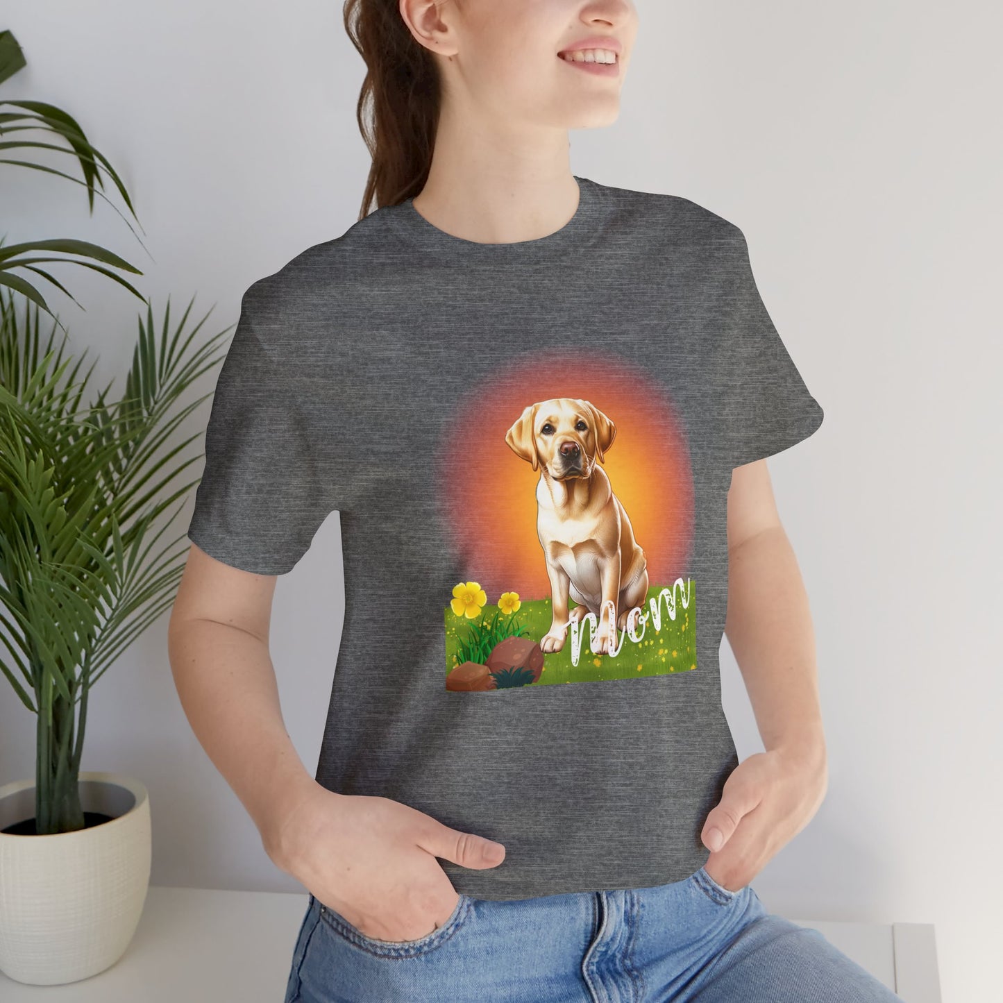 Yellow Lab Mom Tee