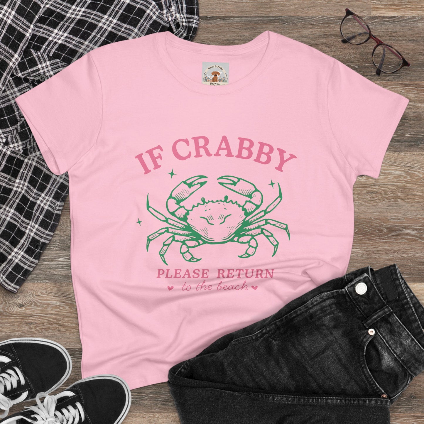 If Crabby, Please Return to Beach Tee