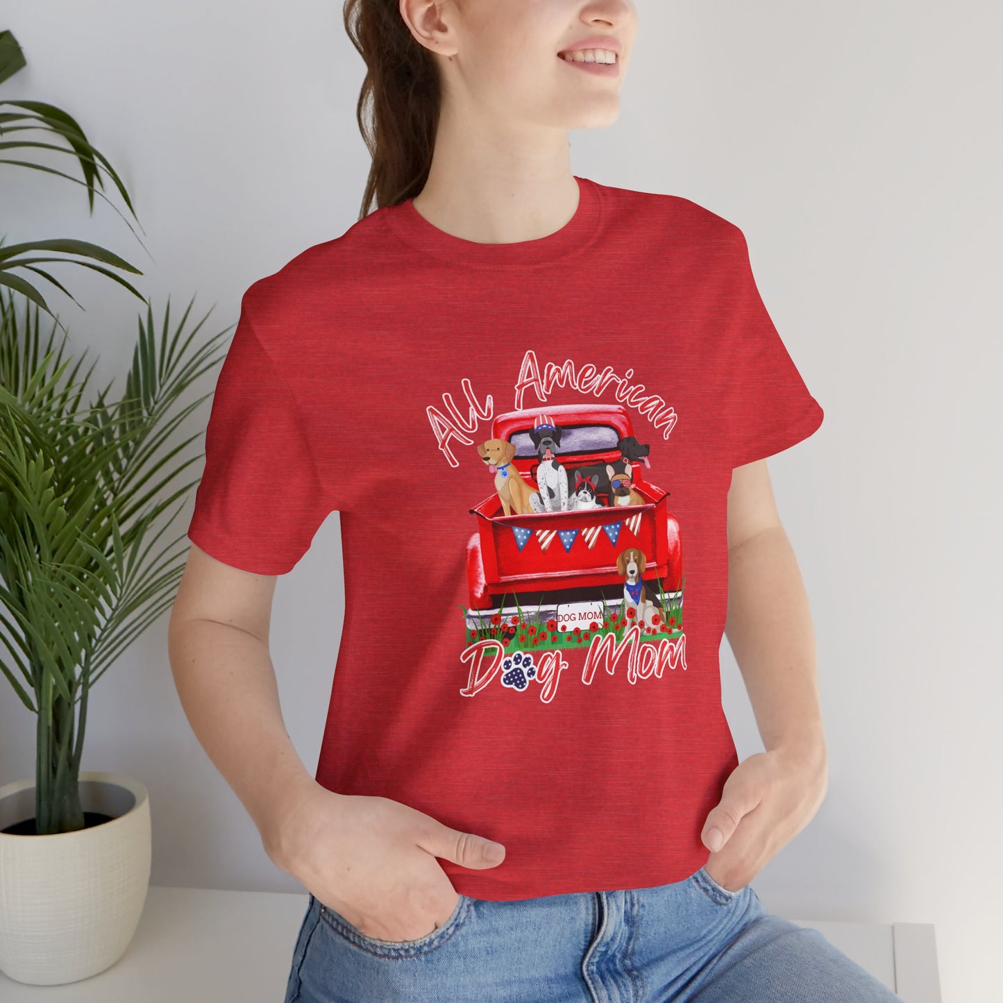 All-American Dog Mom Tee