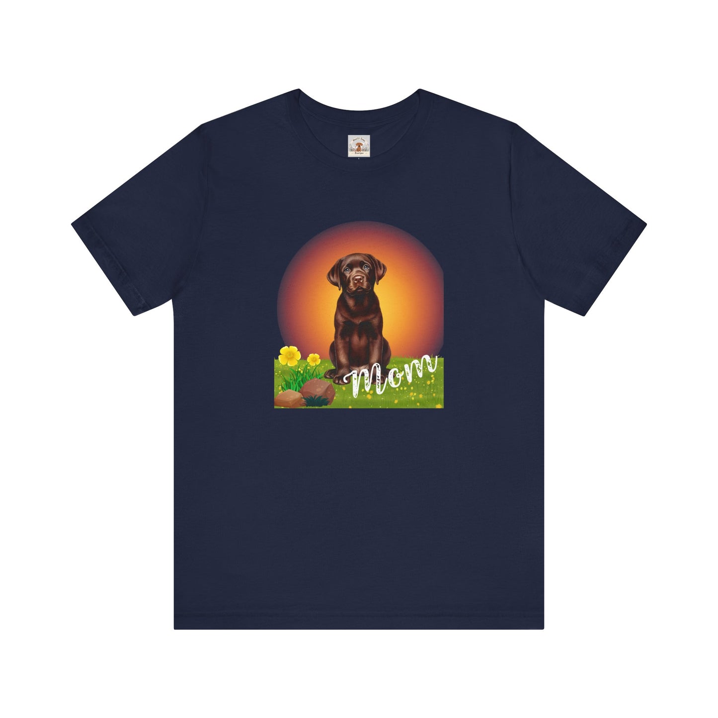 Chocolate Lab Mom Tee