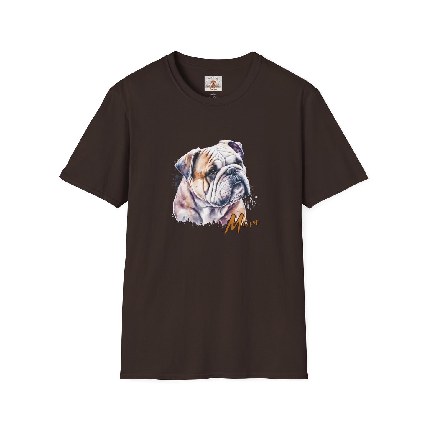 Bulldog Mom T-Shirt