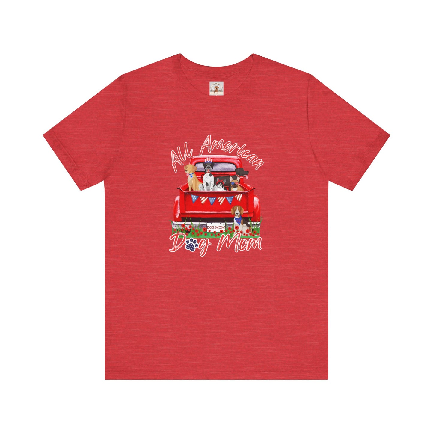 All-American Dog Mom Tee