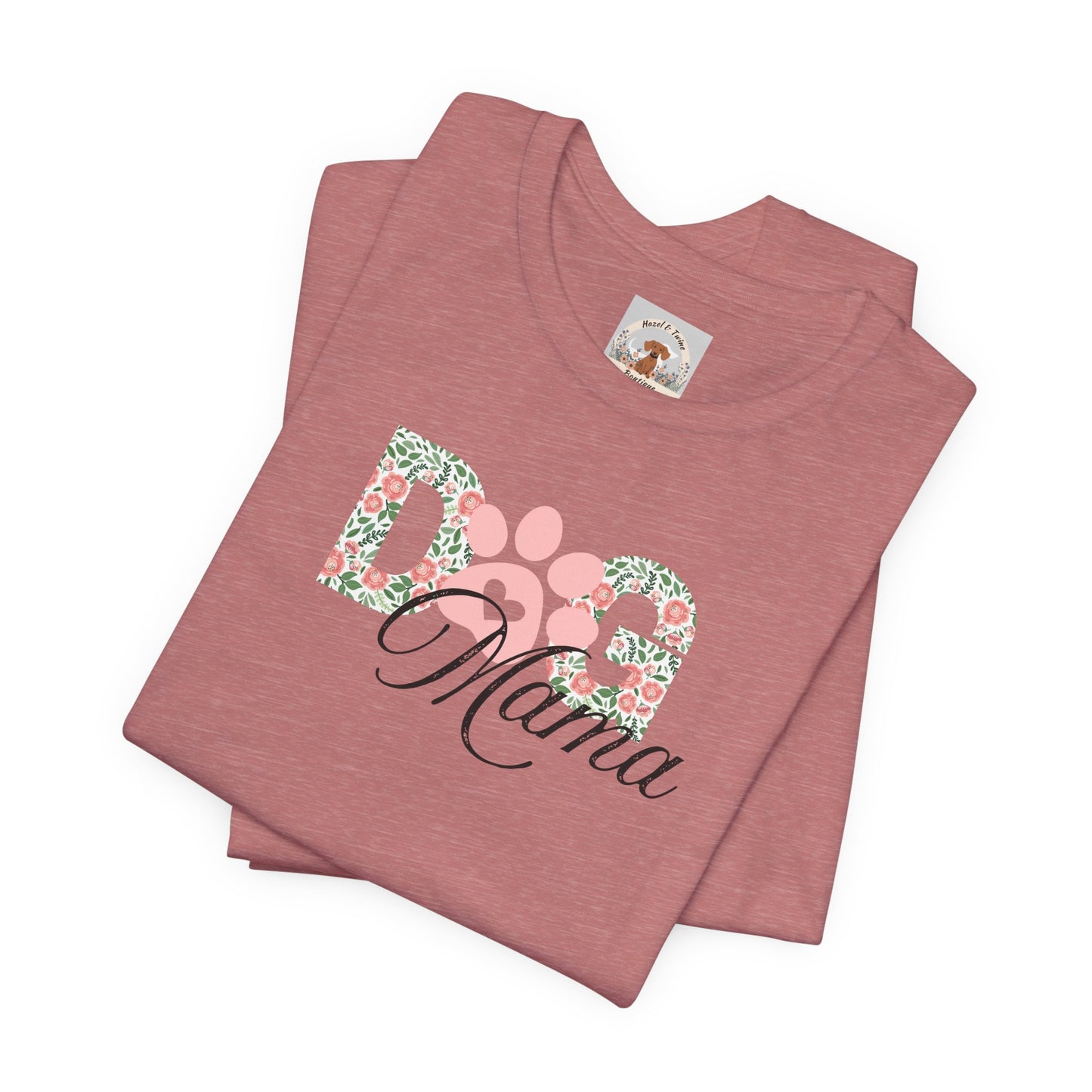 Floral Dog Mom Tee