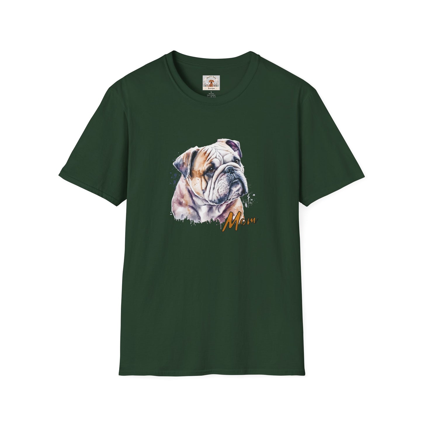 Bulldog Mom T-Shirt