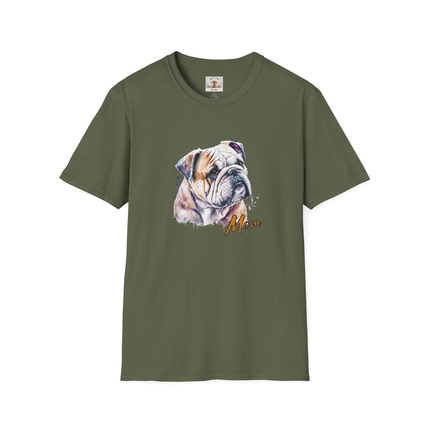 Bulldog Mom T-Shirt