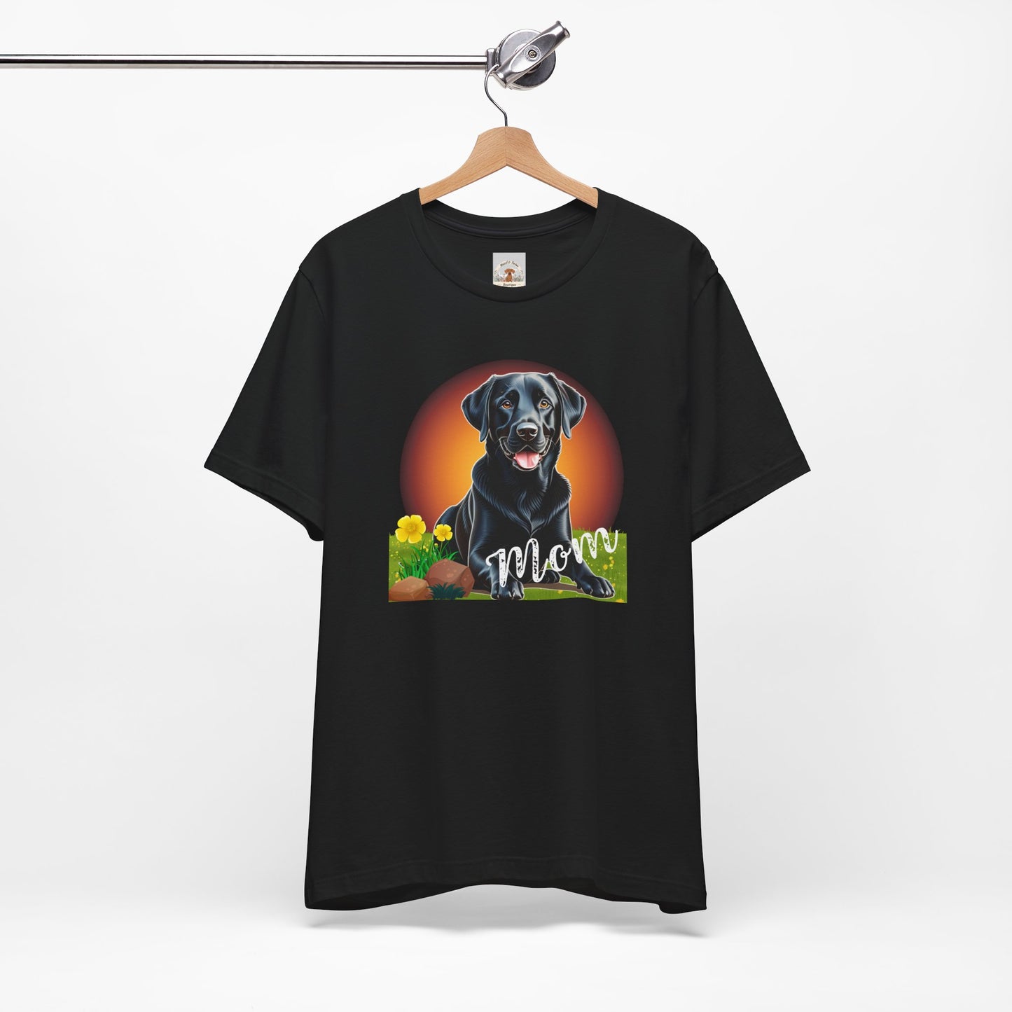 Black Lab Mom Tee