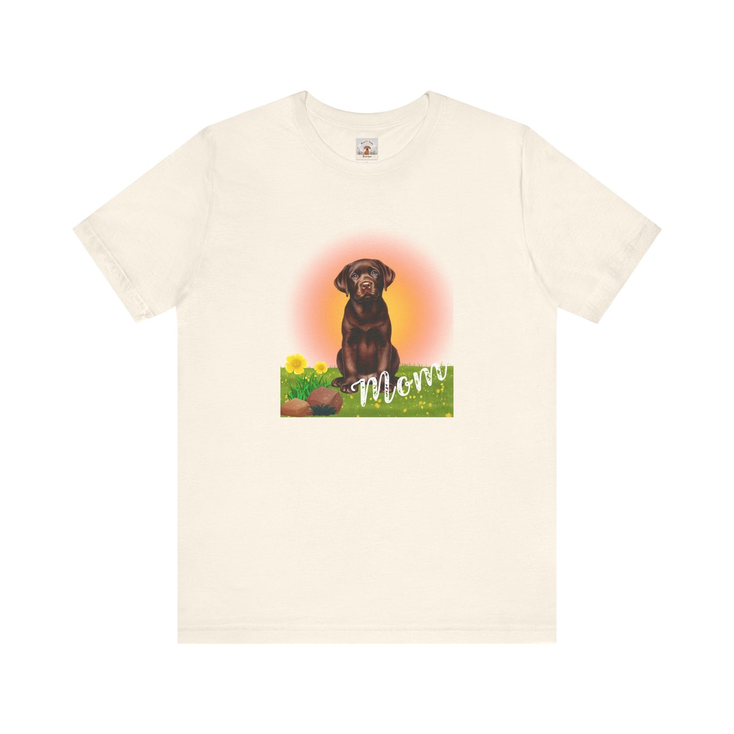 Chocolate Lab Mom Tee