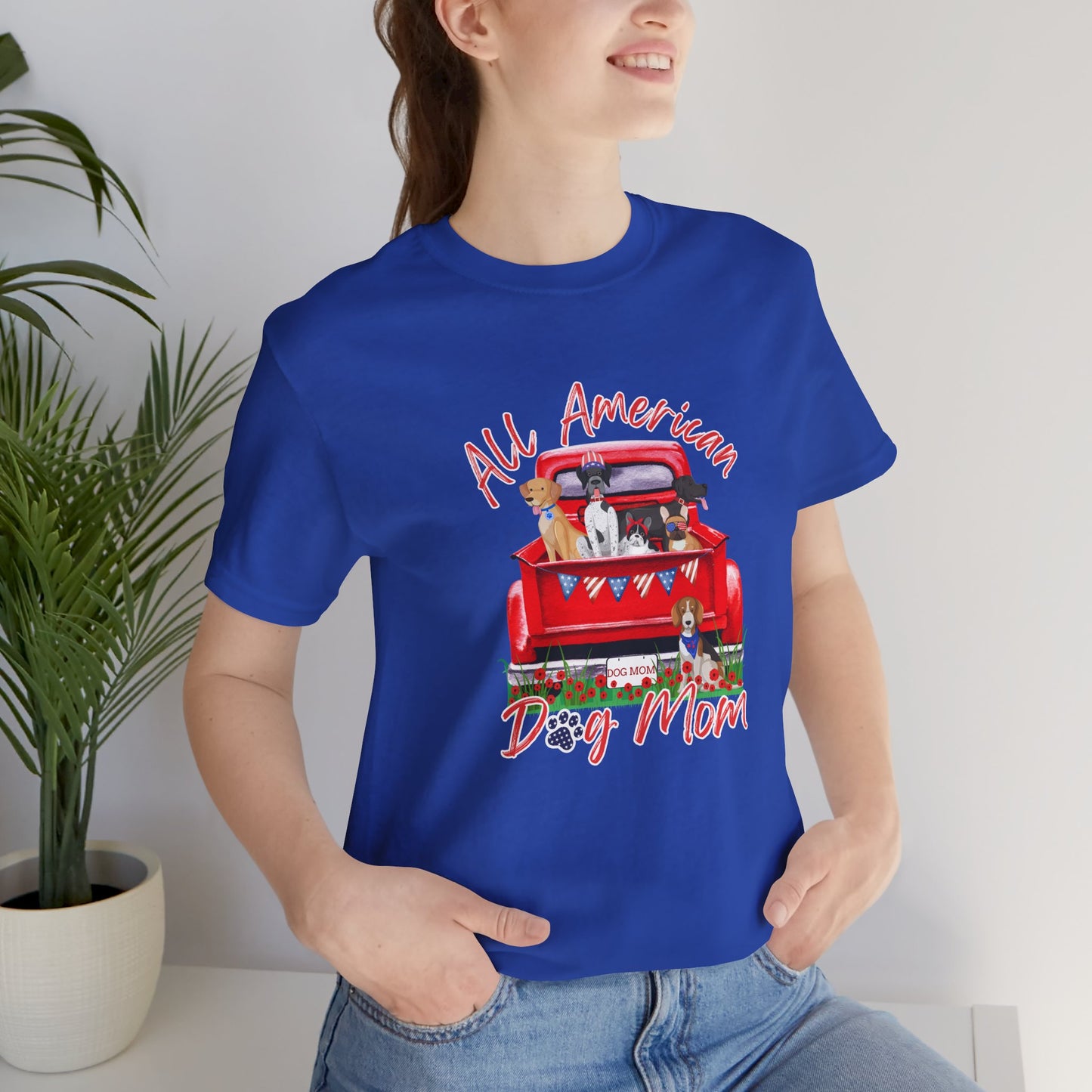 All-American Dog Mom Tee