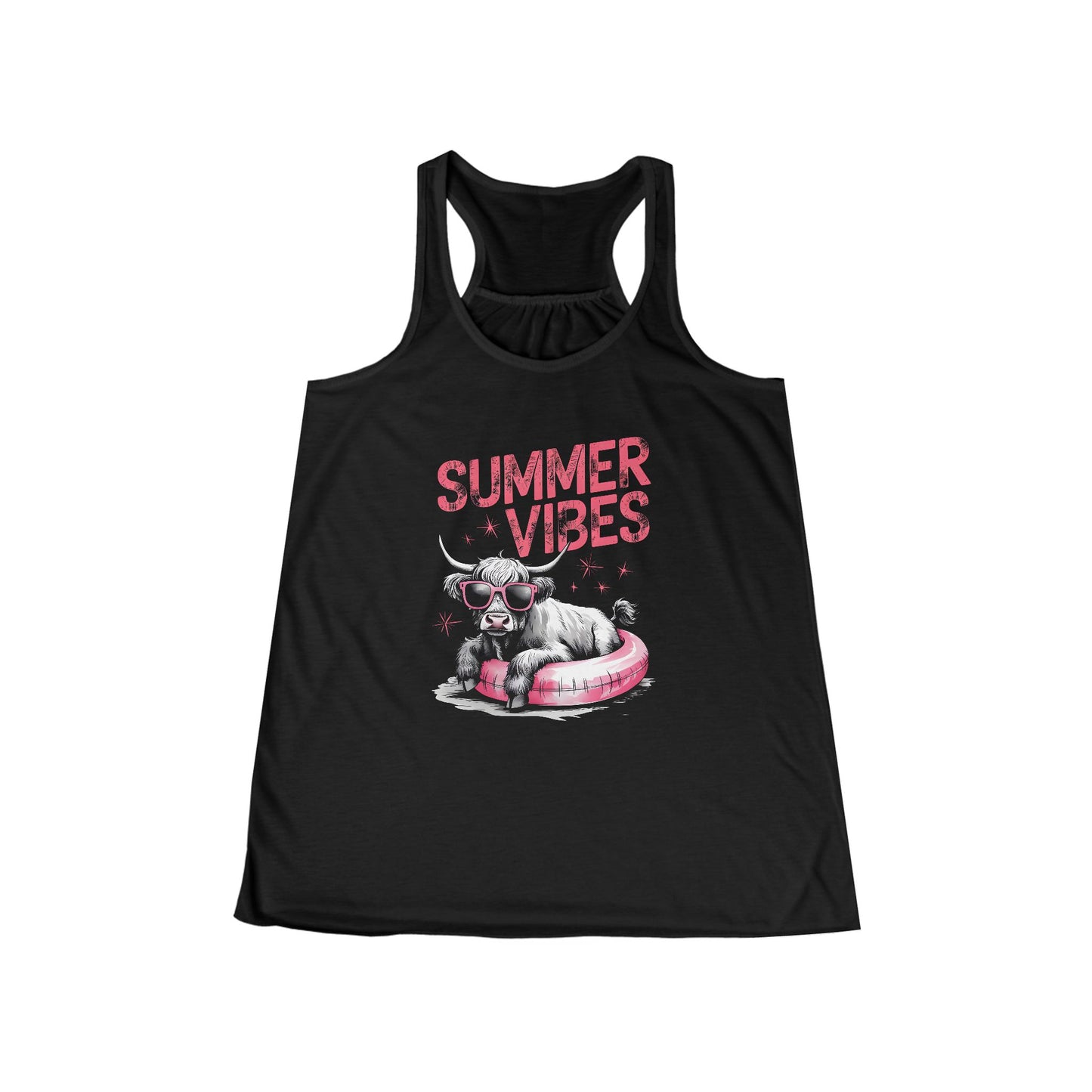 Summer Vibes Cow Tank