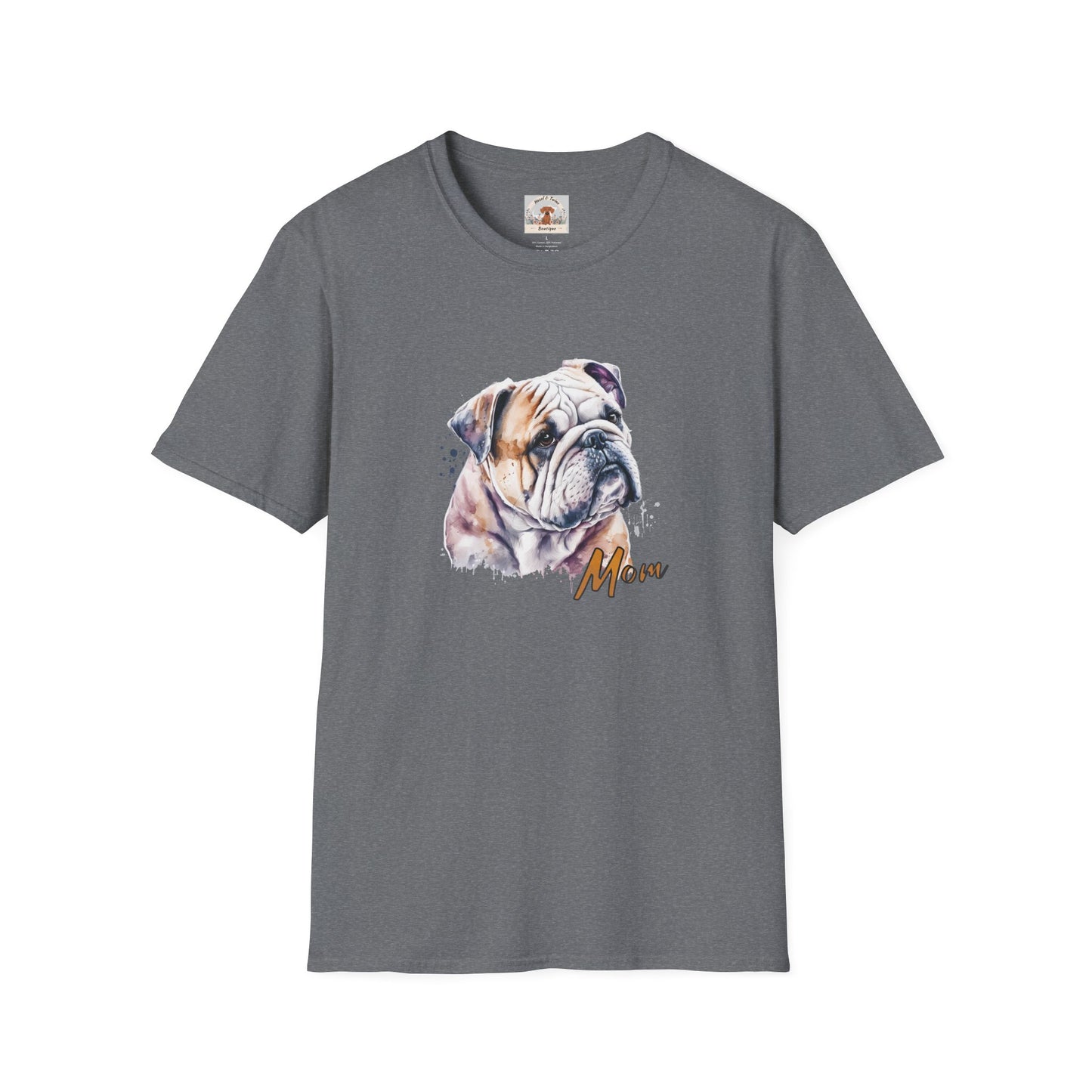 Bulldog Mom T-Shirt