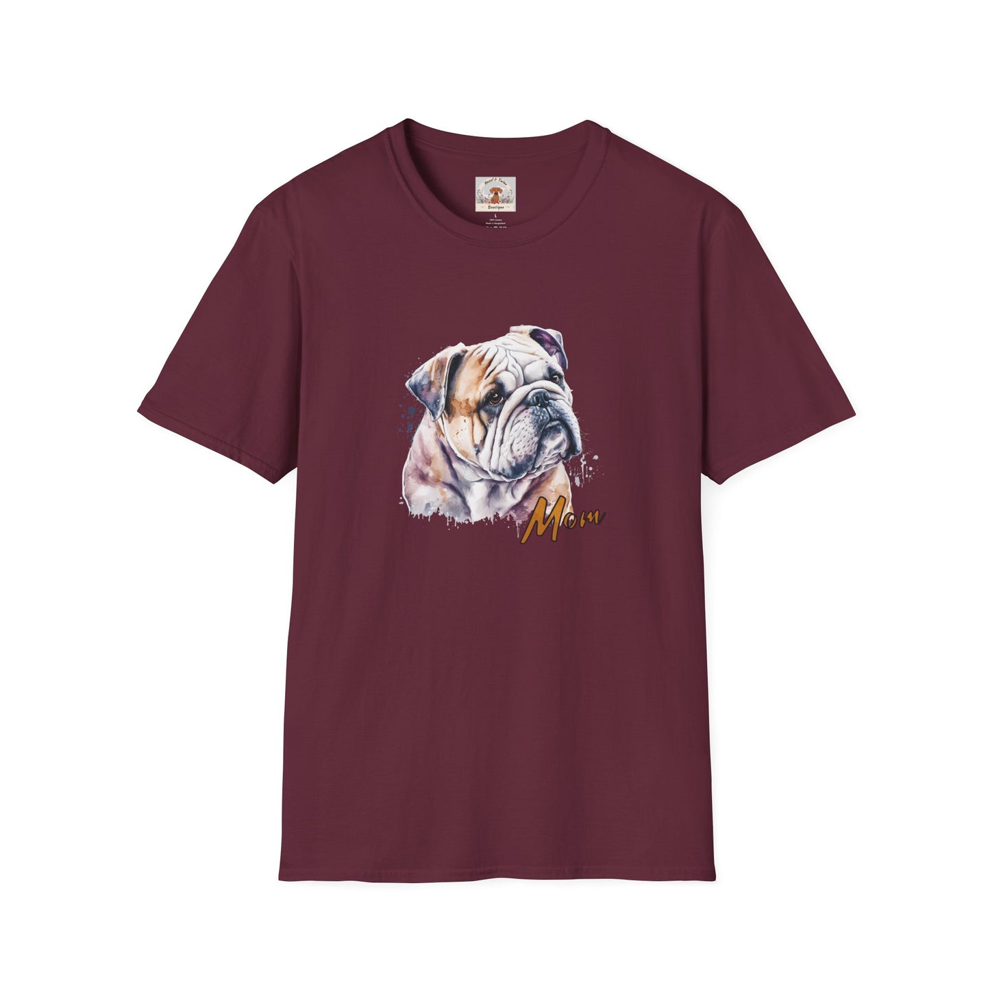 Bulldog Mom T-Shirt