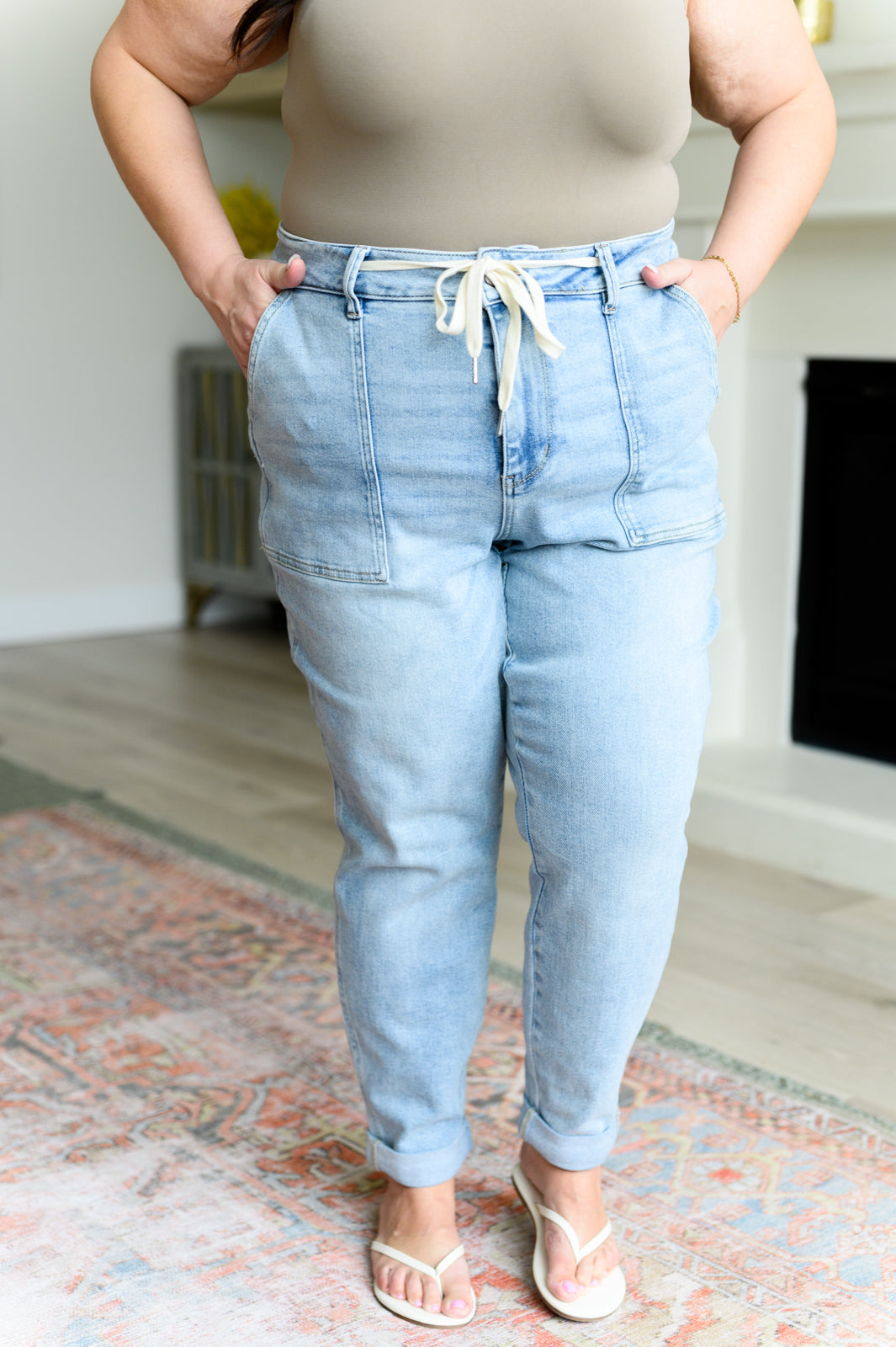 Judy Blue - Cooper High Rise Vintage Denim Jogger