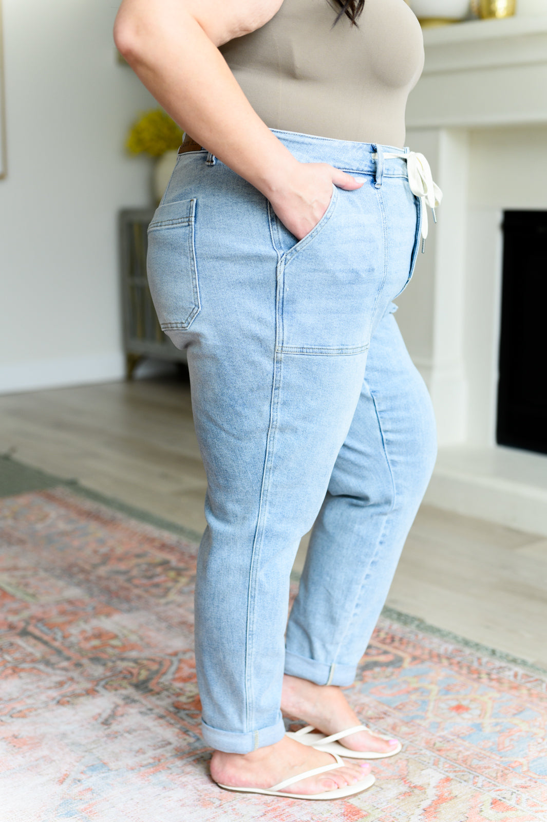 Judy Blue - Cooper High Rise Vintage Denim Jogger
