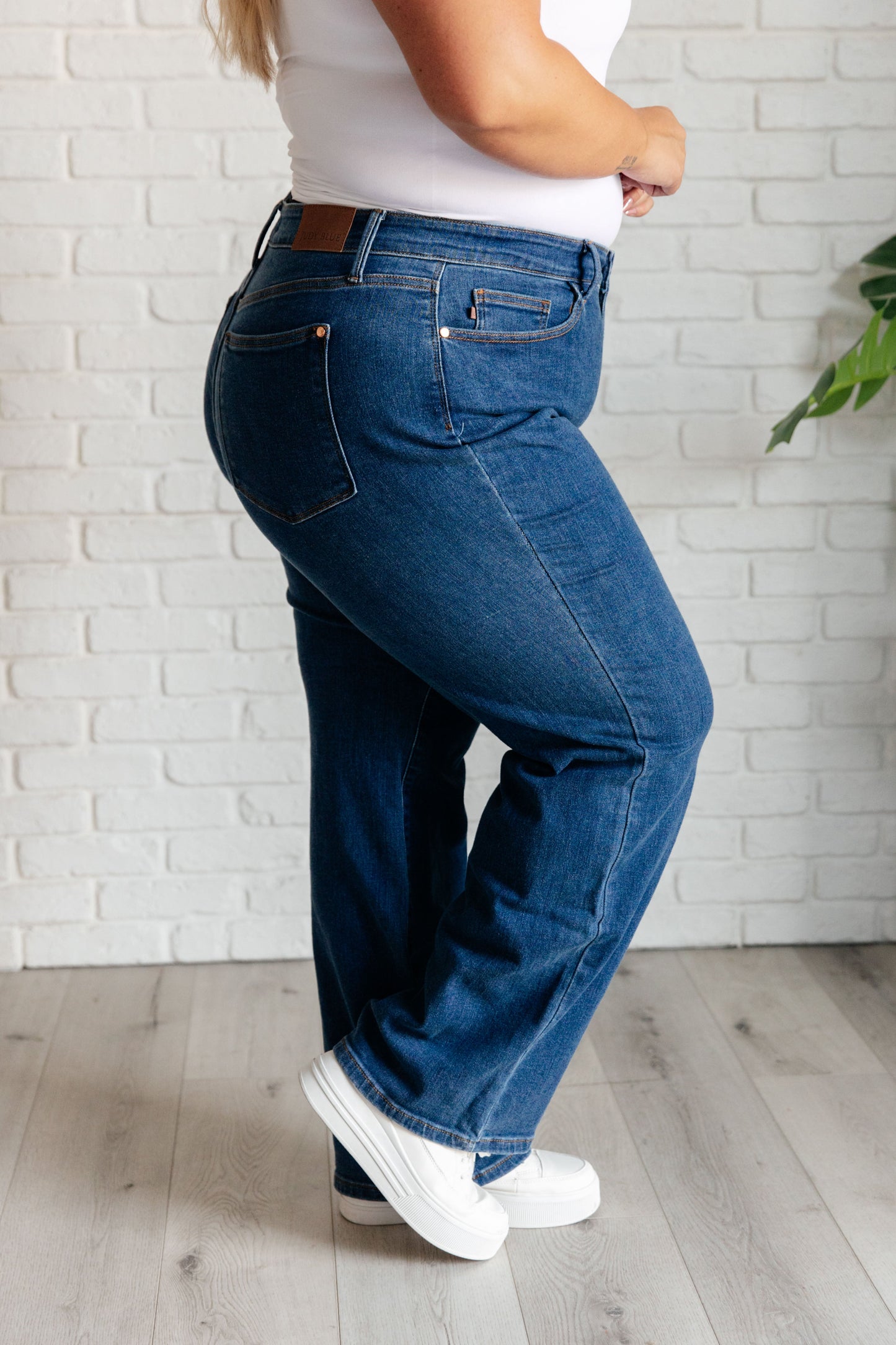 Judy Blue - Hazel High Rise Vintage Wide Leg Jeans