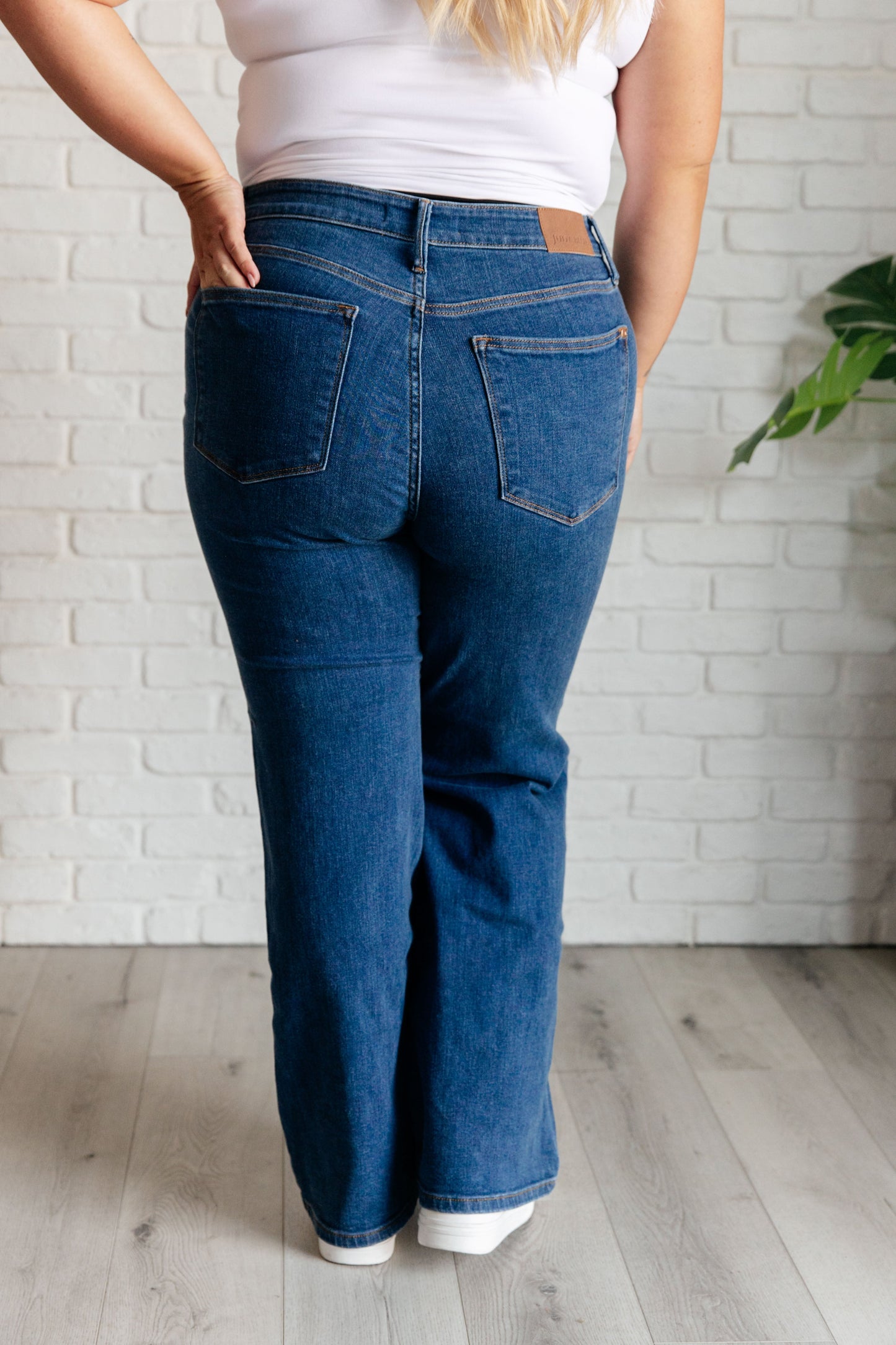 Judy Blue - Hazel High Rise Vintage Wide Leg Jeans
