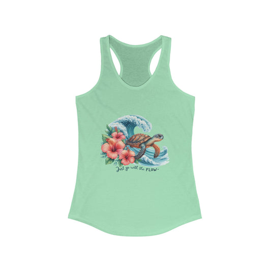 Just Go With The Flow Turtle Tank
