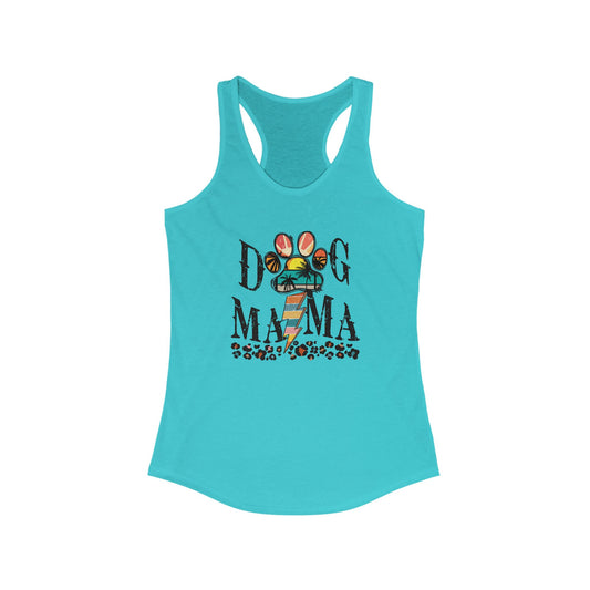 Summer Dog Mama Racerback Tank