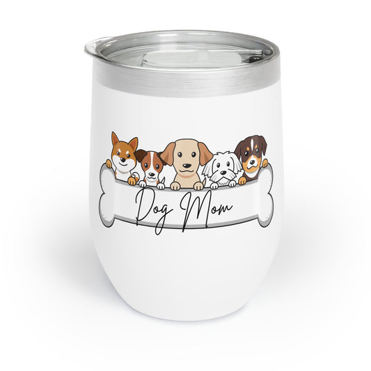 Dog Mom  Wine Tumbler