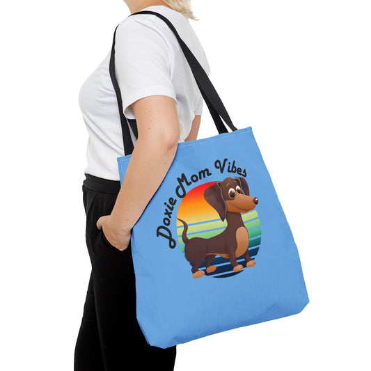 Doxie Mom Vibes Tote Bag